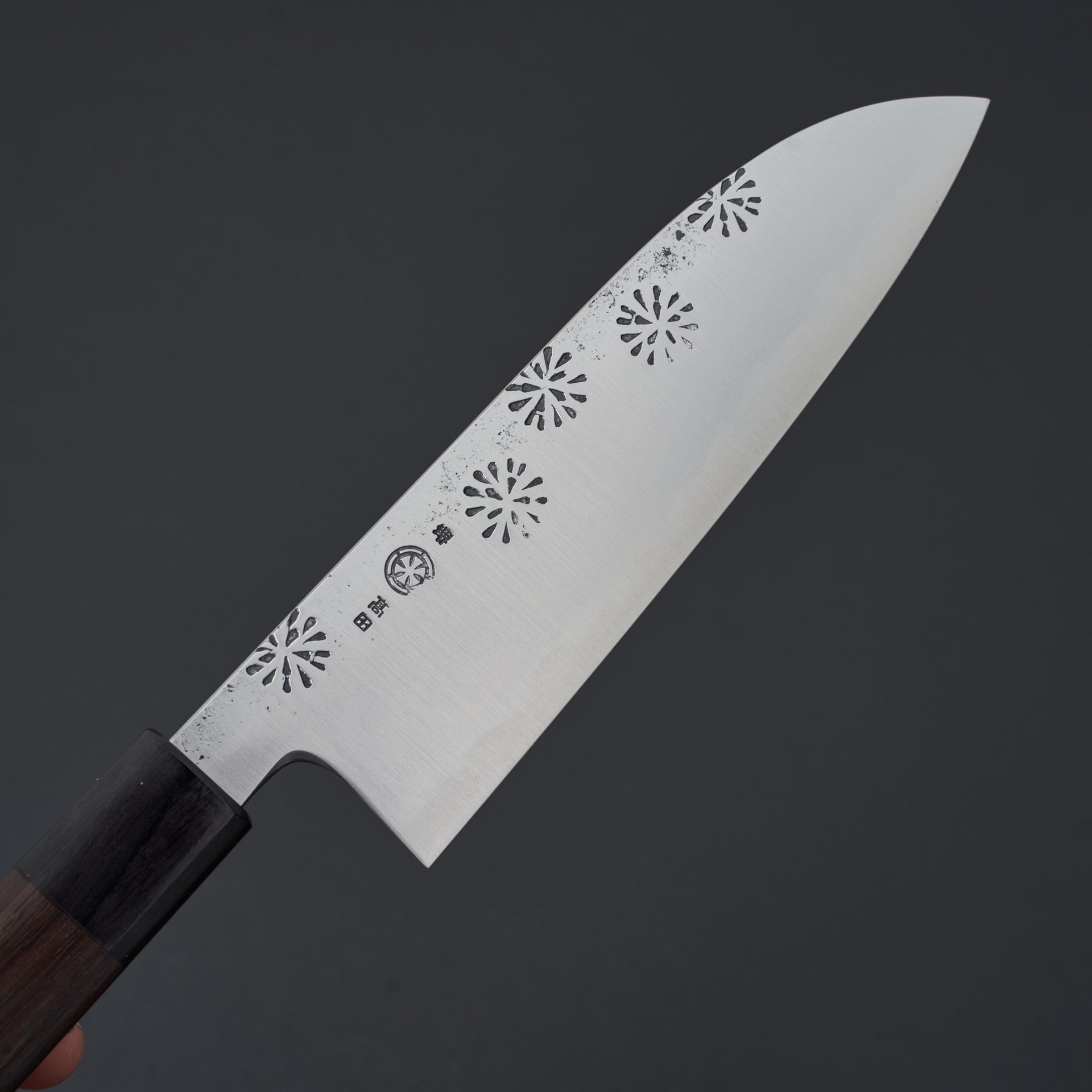 Takada No Hamono Hanabi Rosewood Santoku 180mm-Knife-Takada no Hamono-Carbon Knife Co