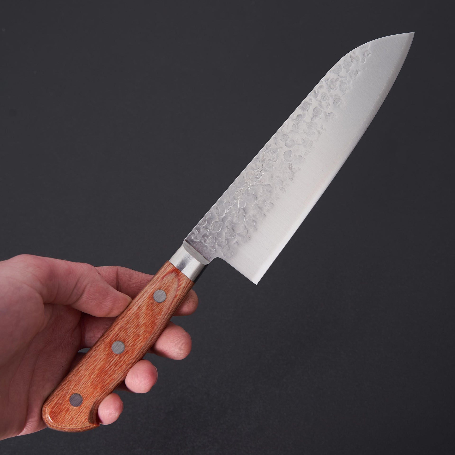 Takamura Chromax Santoku 165mm-Knife-Takamura-Carbon Knife Co