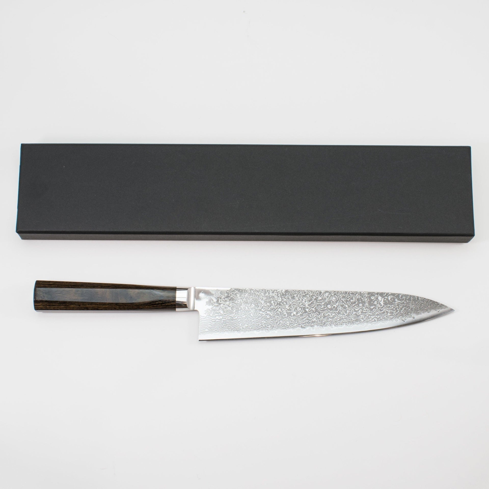Takamura Hana Damascus Gyuto 210mm-Knife-Takamura-Carbon Knife Co