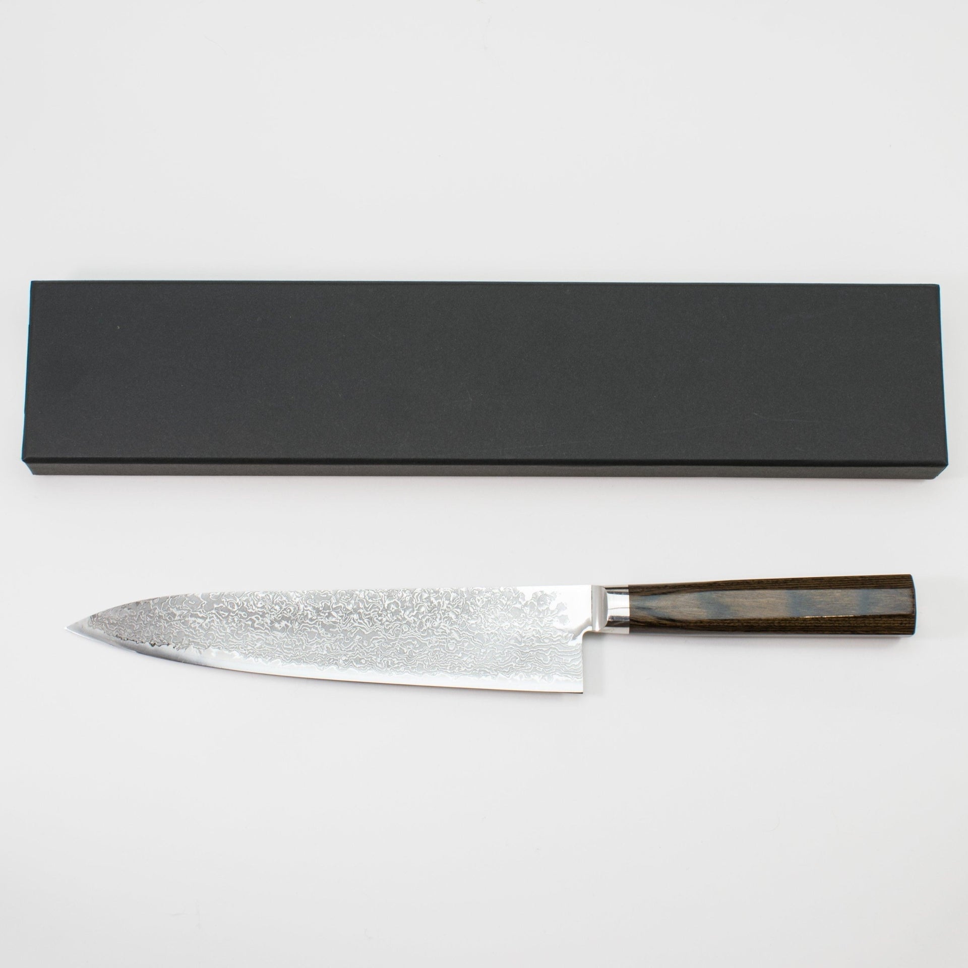 Takamura Hana Damascus Gyuto 210mm-Knife-Takamura-Carbon Knife Co