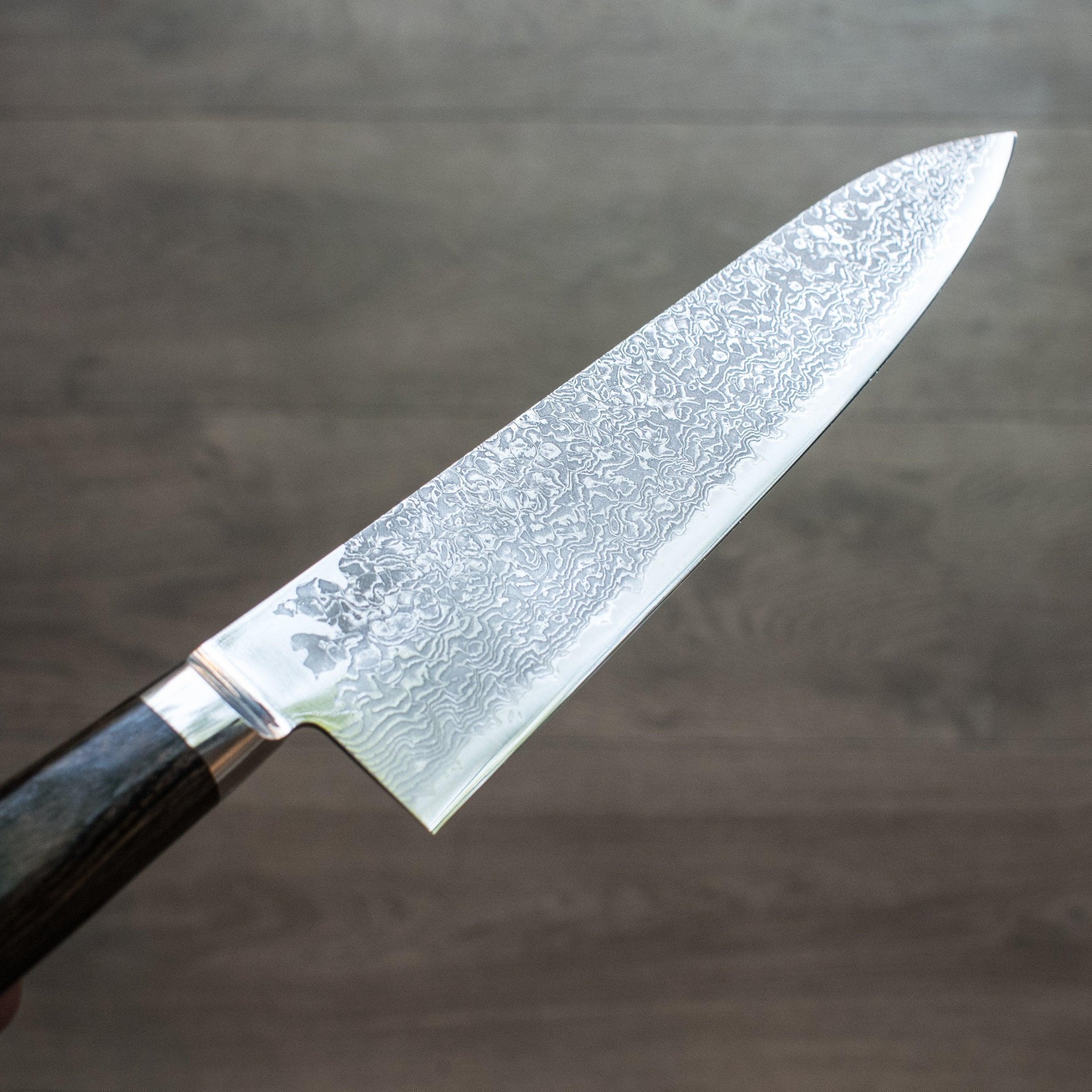 Takamura Hana Damascus Gyuto 210mm-Knife-Takamura-Carbon Knife Co