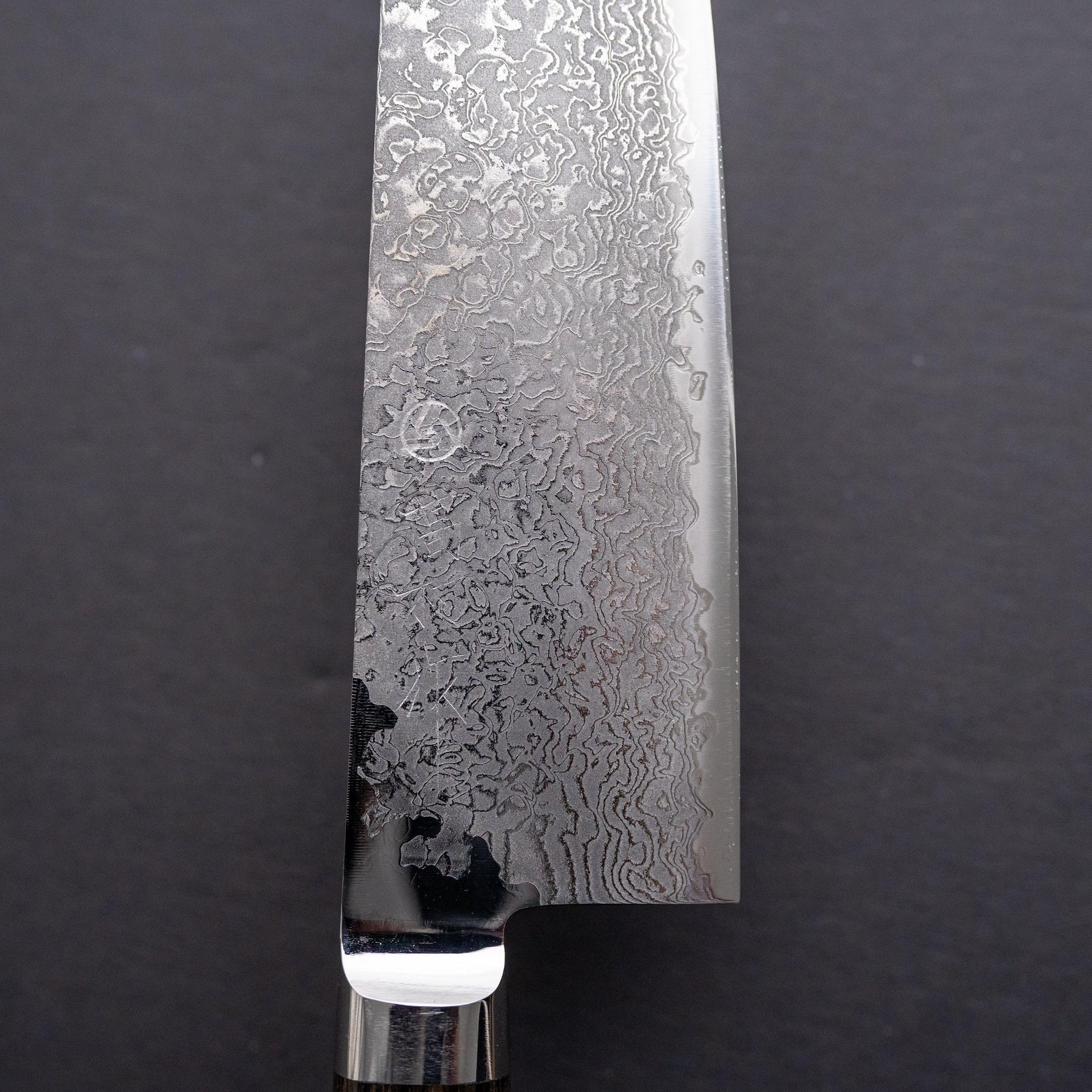 Takamura Hana Damascus Santoku 165mm-Knife-Takamura-Carbon Knife Co