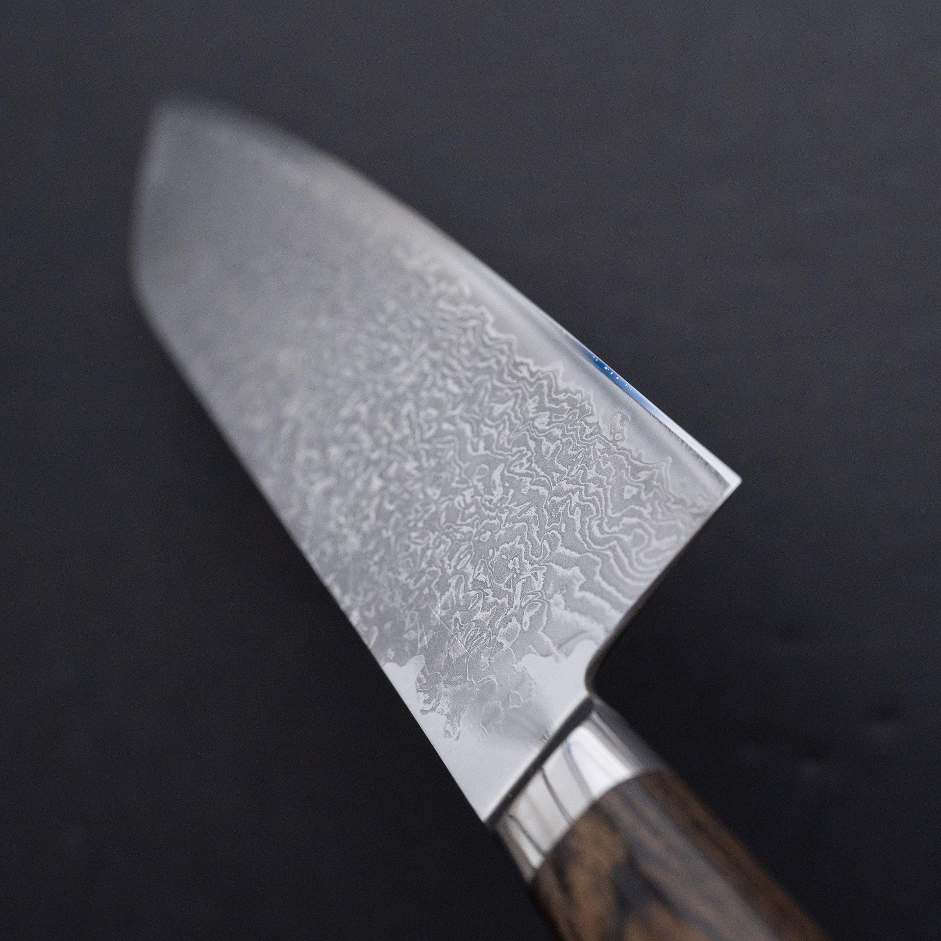 Takamura Hana Damascus Santoku 165mm-Knife-Takamura-Carbon Knife Co