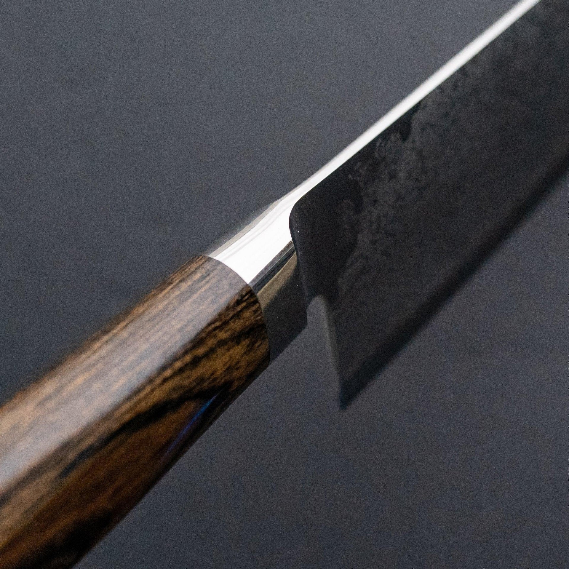 Takamura Hana Damascus Santoku 165mm-Knife-Takamura-Carbon Knife Co