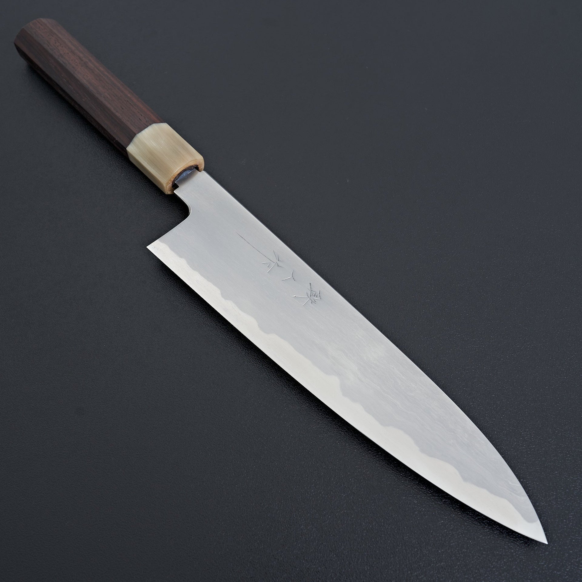 Tetsujin Blue #2 Kasumi Gyuto 210mm Taihei Wood Handle-Knife-Hitohira-Carbon Knife Co