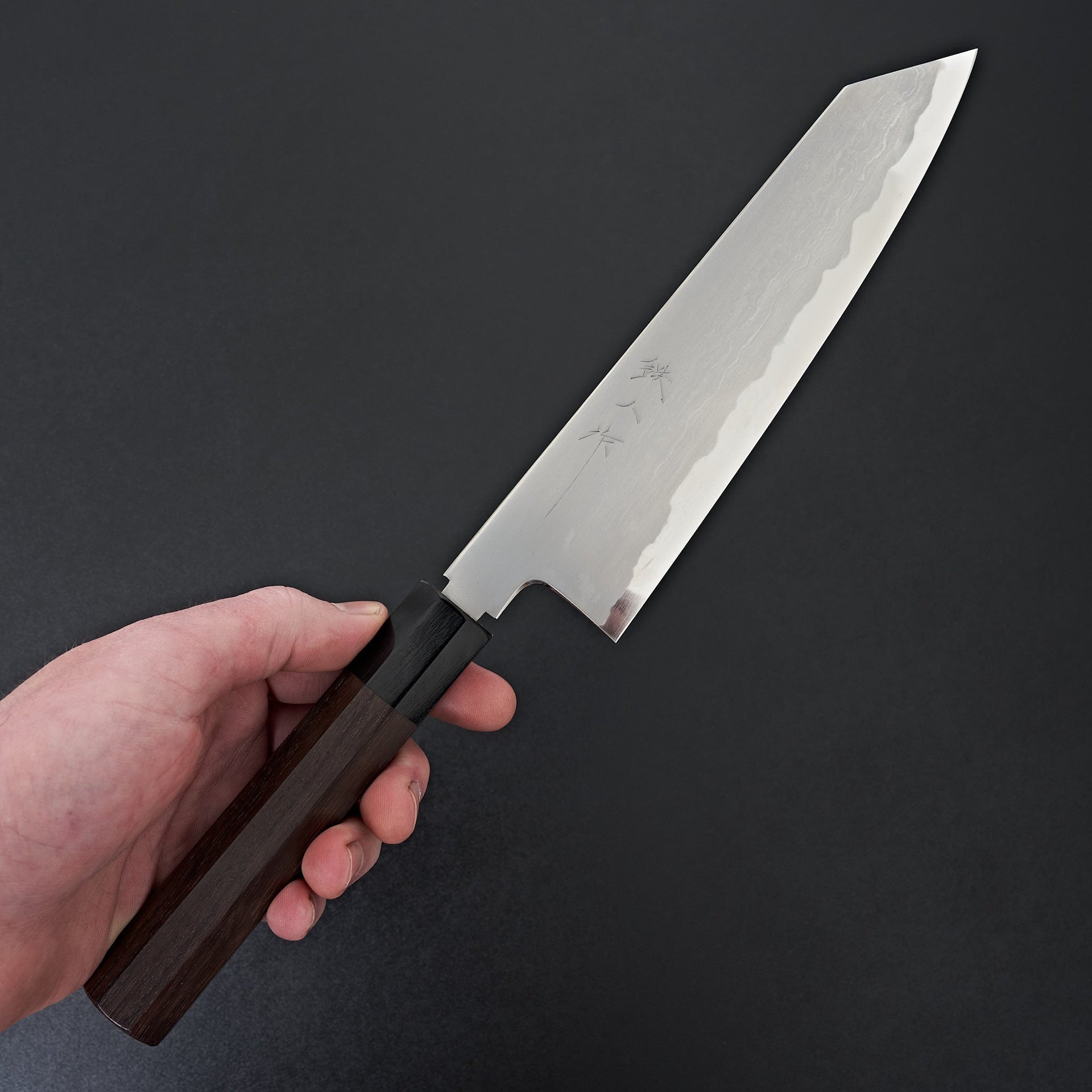 Tetsujin Blue #2 Kasumi Kiritsuke Gyuto 210mm Taihei Wood Handle-Knife-Hitohira-Carbon Knife Co