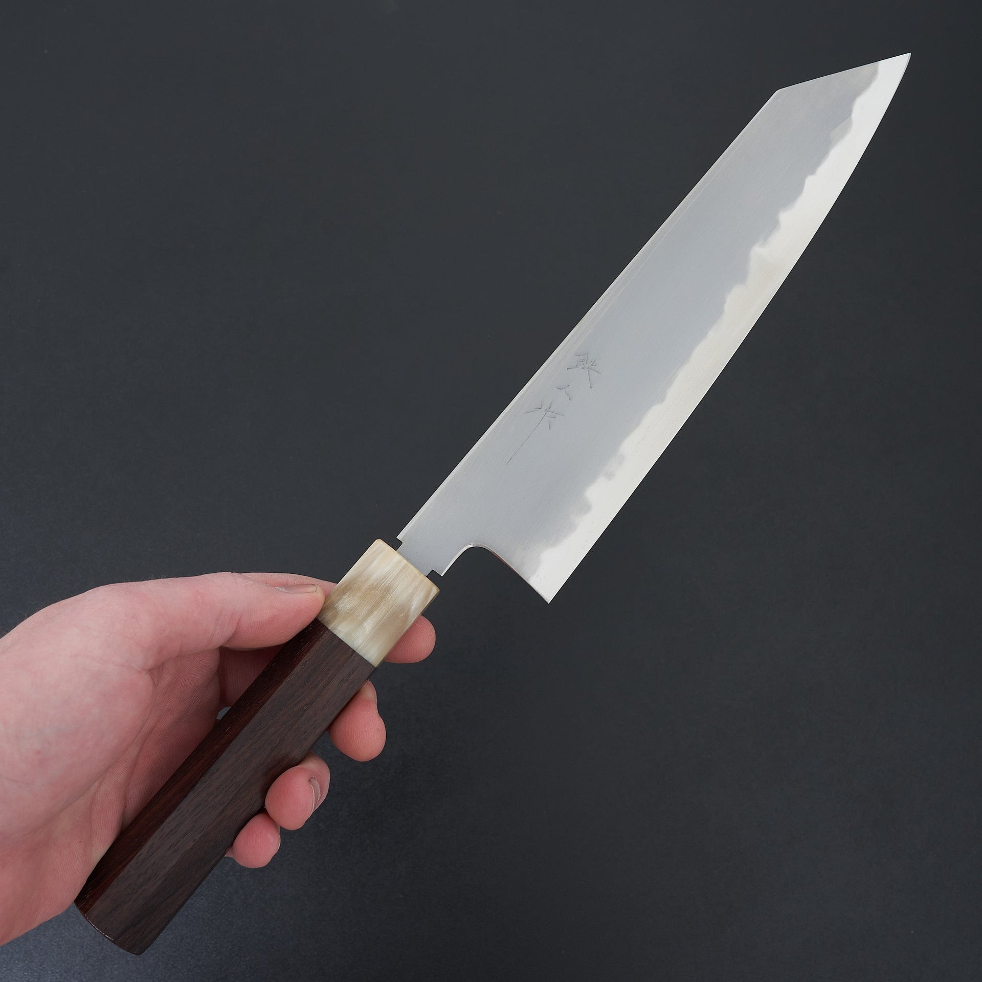 Tetsujin Blue #2 Kasumi Kiritsuke Gyuto 240mm Taihei Wood Handle-Knife-Hitohira-Carbon Knife Co