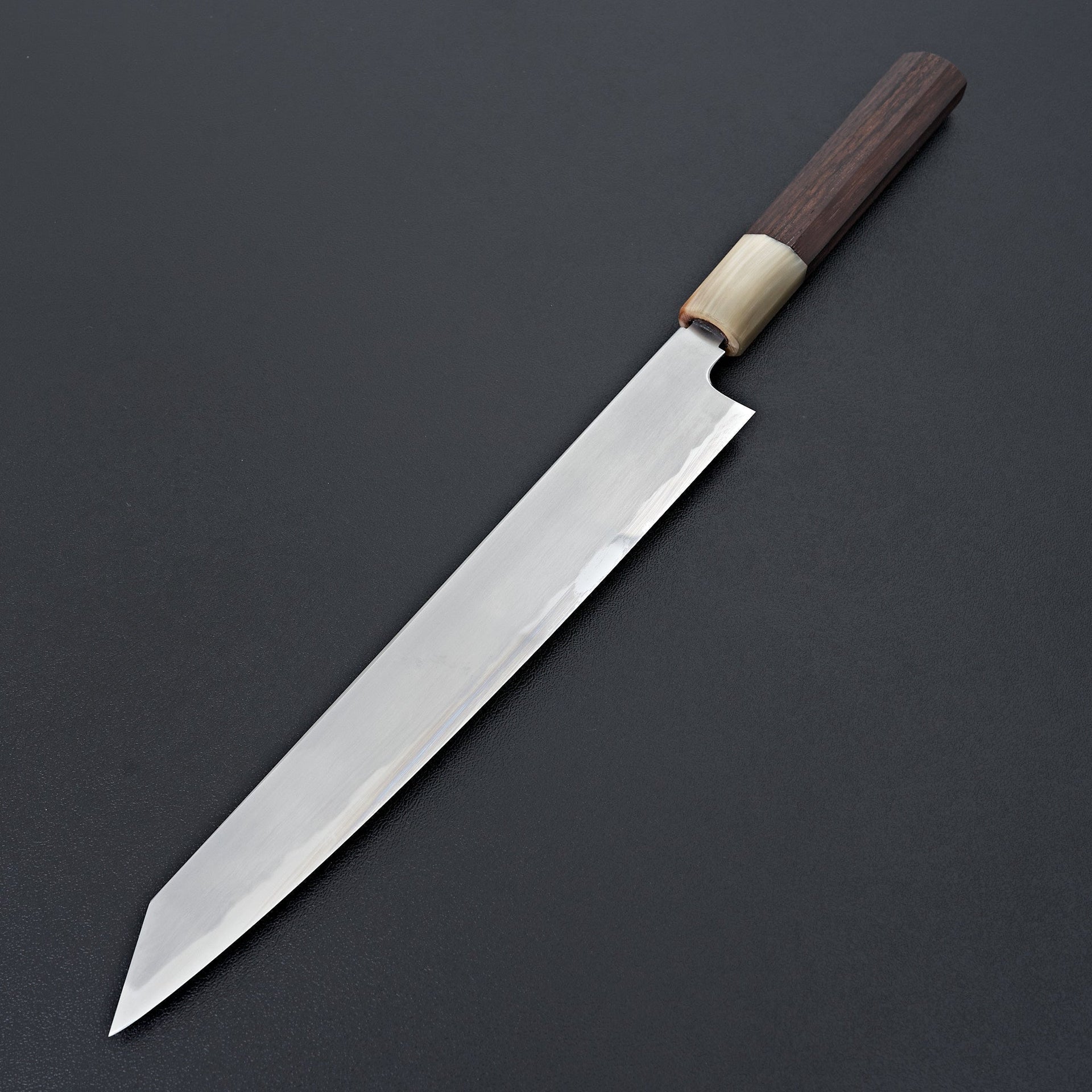 Tetsujin Blue #2 Kasumi Kiritsuke Sujihiki 240mm Taihei Wood Handle-Knife-Hitohira-Carbon Knife Co