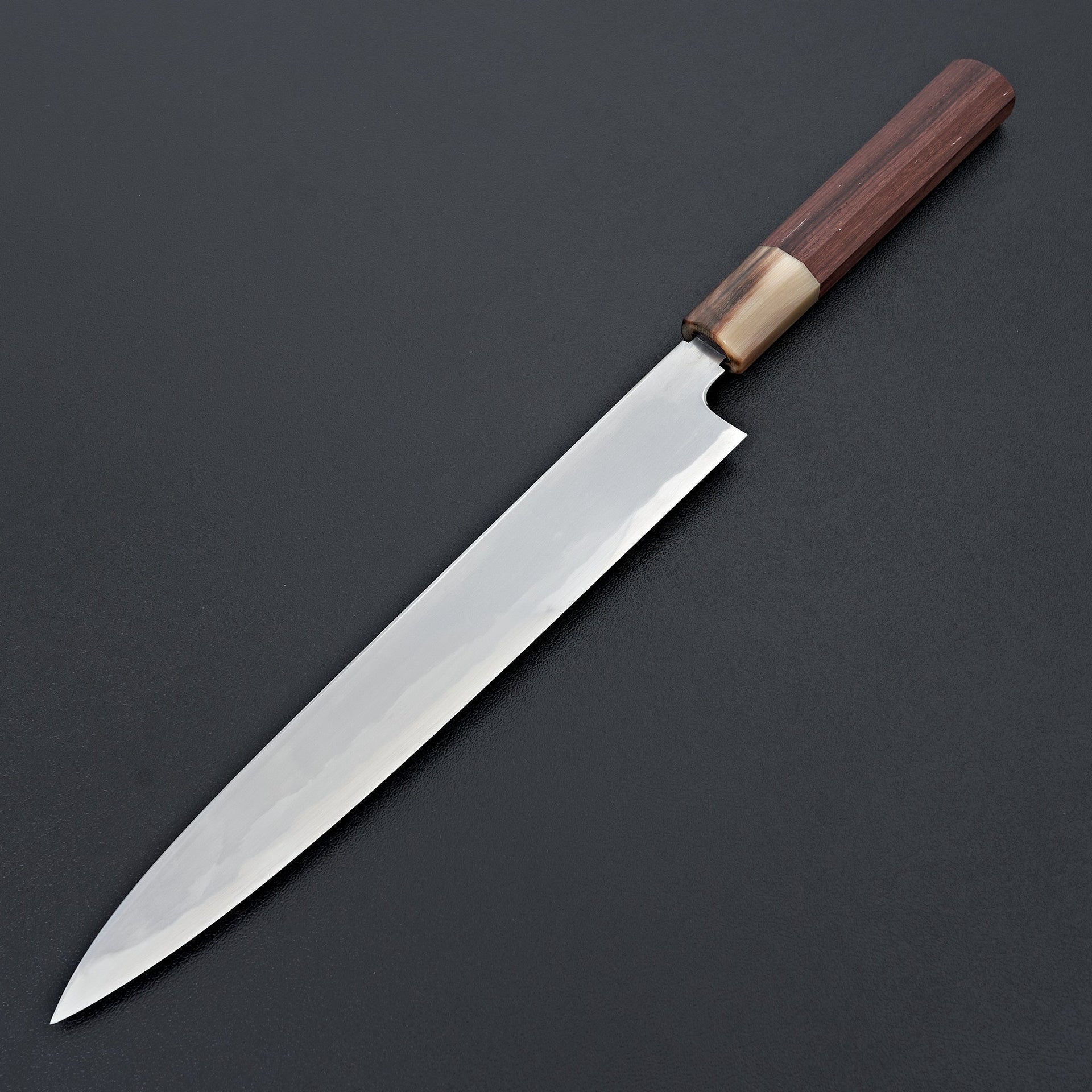 Tetsujin Blue #2 Kasumi Sujihiki 240mm Taihei Wood Handle-Knife-Hitohira-Carbon Knife Co