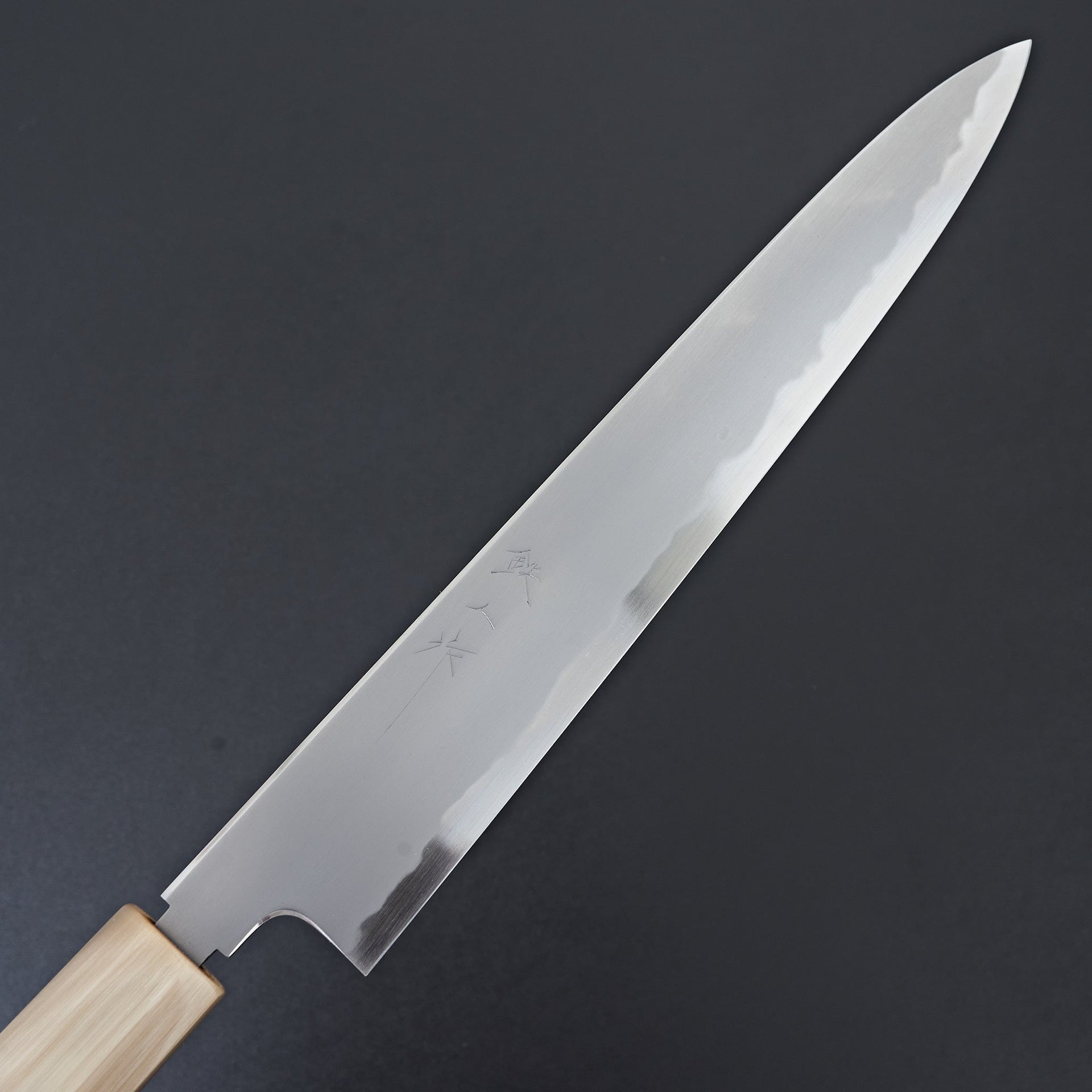 Tetsujin Blue #2 Kasumi Sujihiki 270mm Ho Wood Handle-Knife-Hitohira-Carbon Knife Co