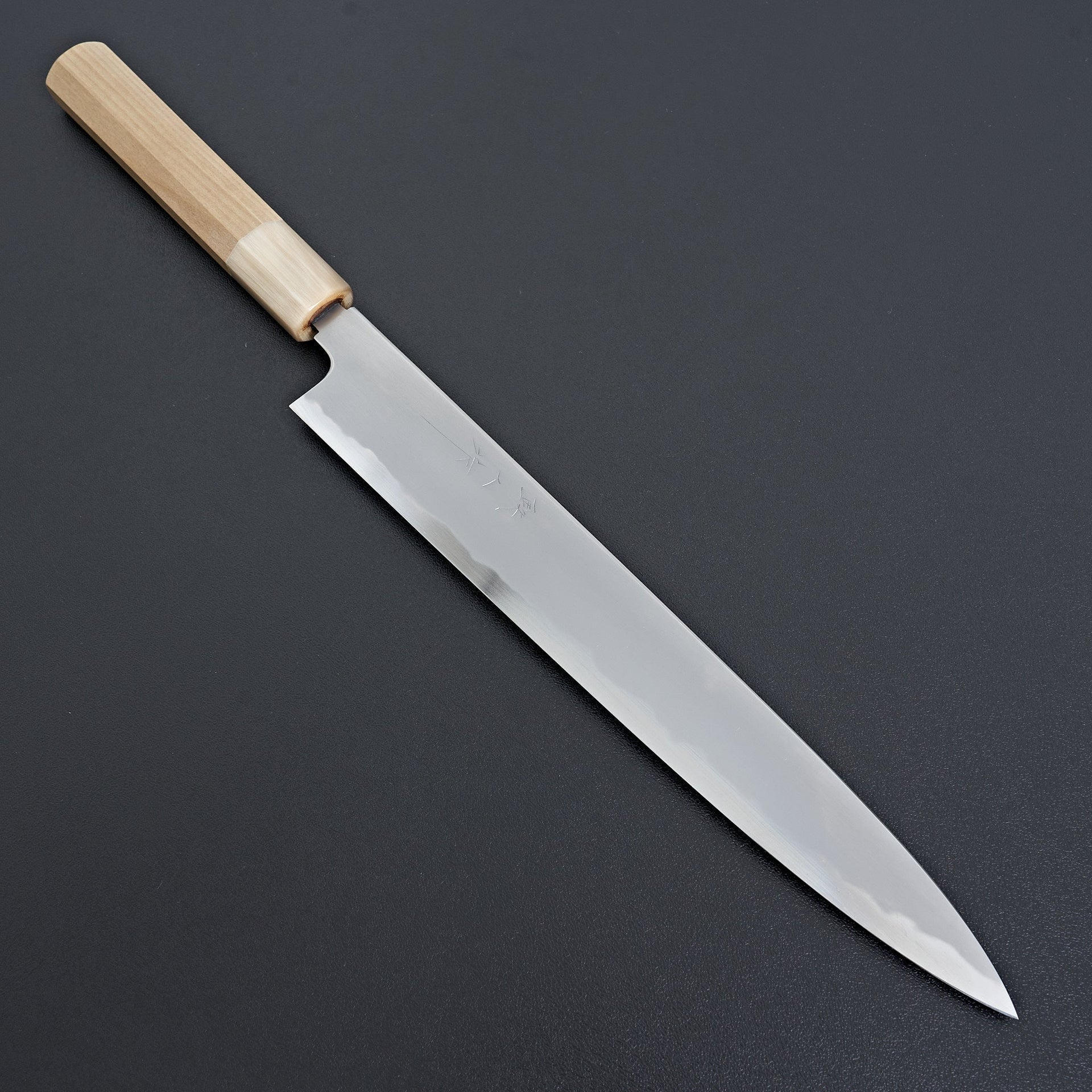 Tetsujin Blue #2 Kasumi Sujihiki 270mm Ho Wood Handle-Knife-Hitohira-Carbon Knife Co