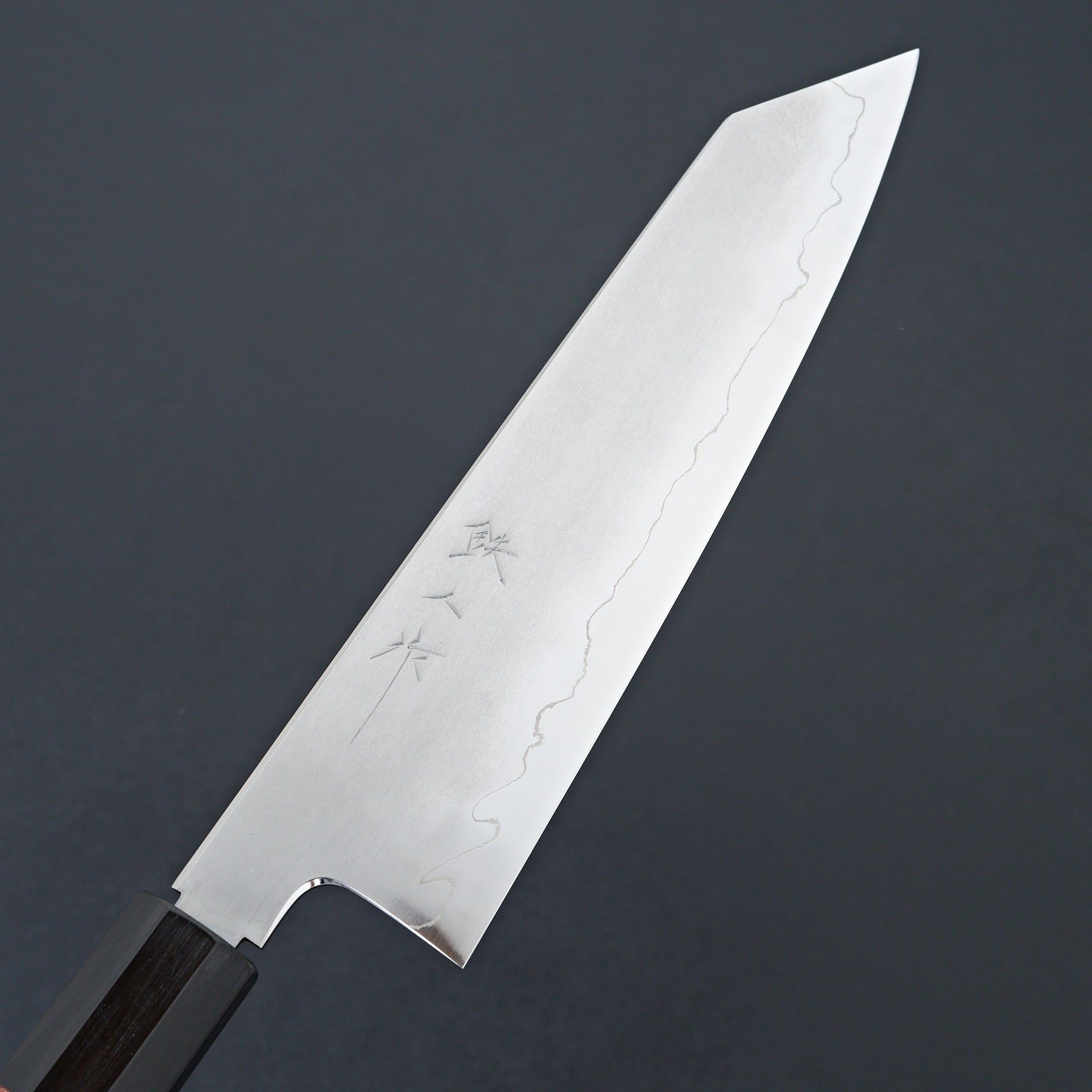 Tetsujin Silver #3 Kasumi Kiritsuke Gyuto 210mm Lacewood Handle-Knife-Hitohira-Carbon Knife Co