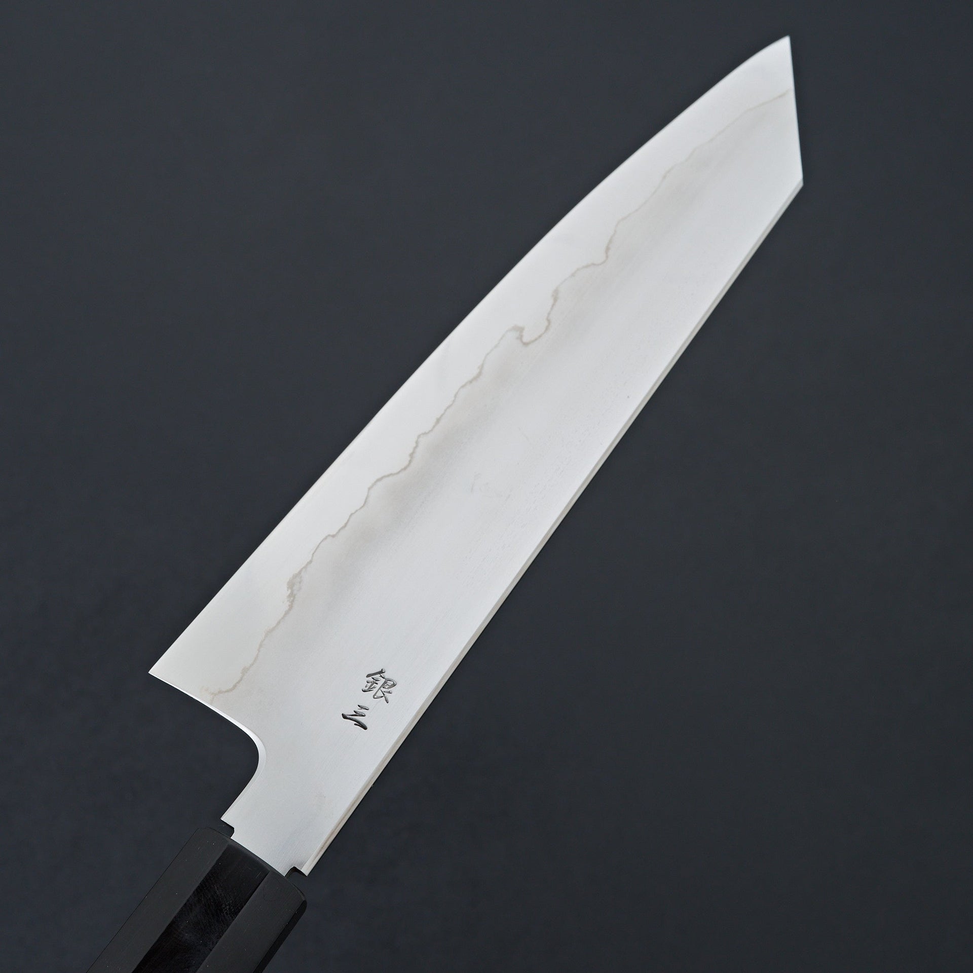 Tetsujin Silver #3 Ukiba Kiritsuke Gyuto 210mm Taihei Makassar Ebony Handle-Knife-Hitohira-Carbon Knife Co