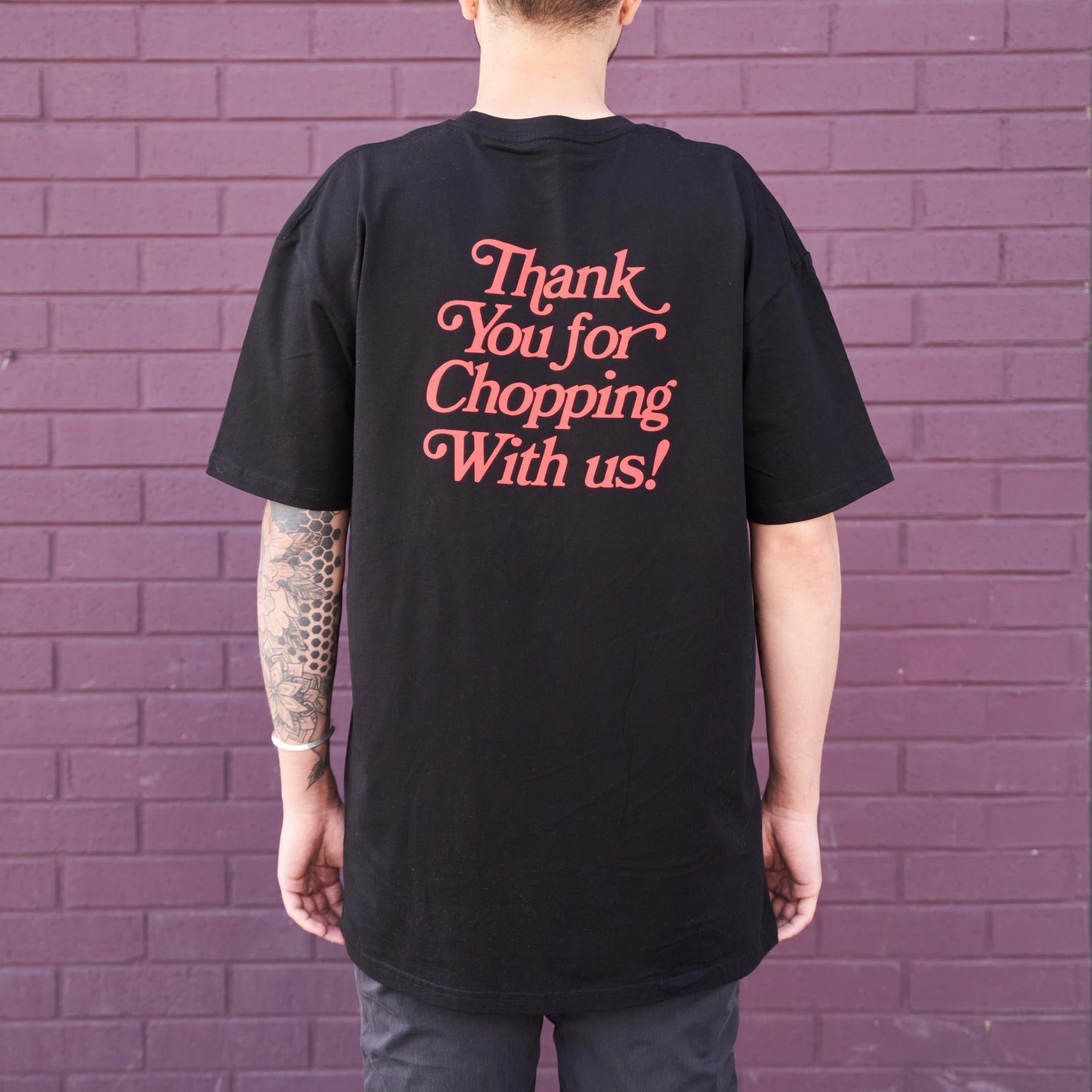 "Thank You For Chopping" T-shirt-Carbon Knife Co-Small-Carbon Knife Co