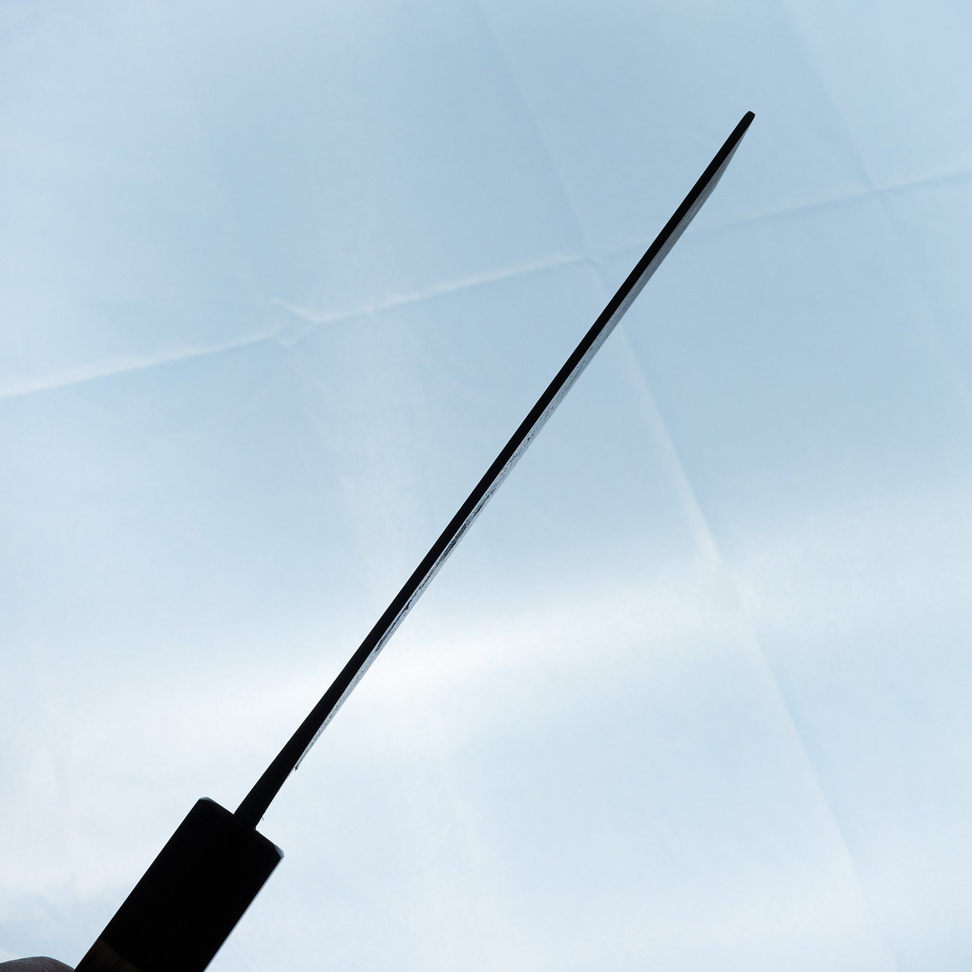 Tsukasa Hinoura Shirogami 2 Kurouchi Kasumi Nakiri 165mm-Hinoura-Carbon Knife Co