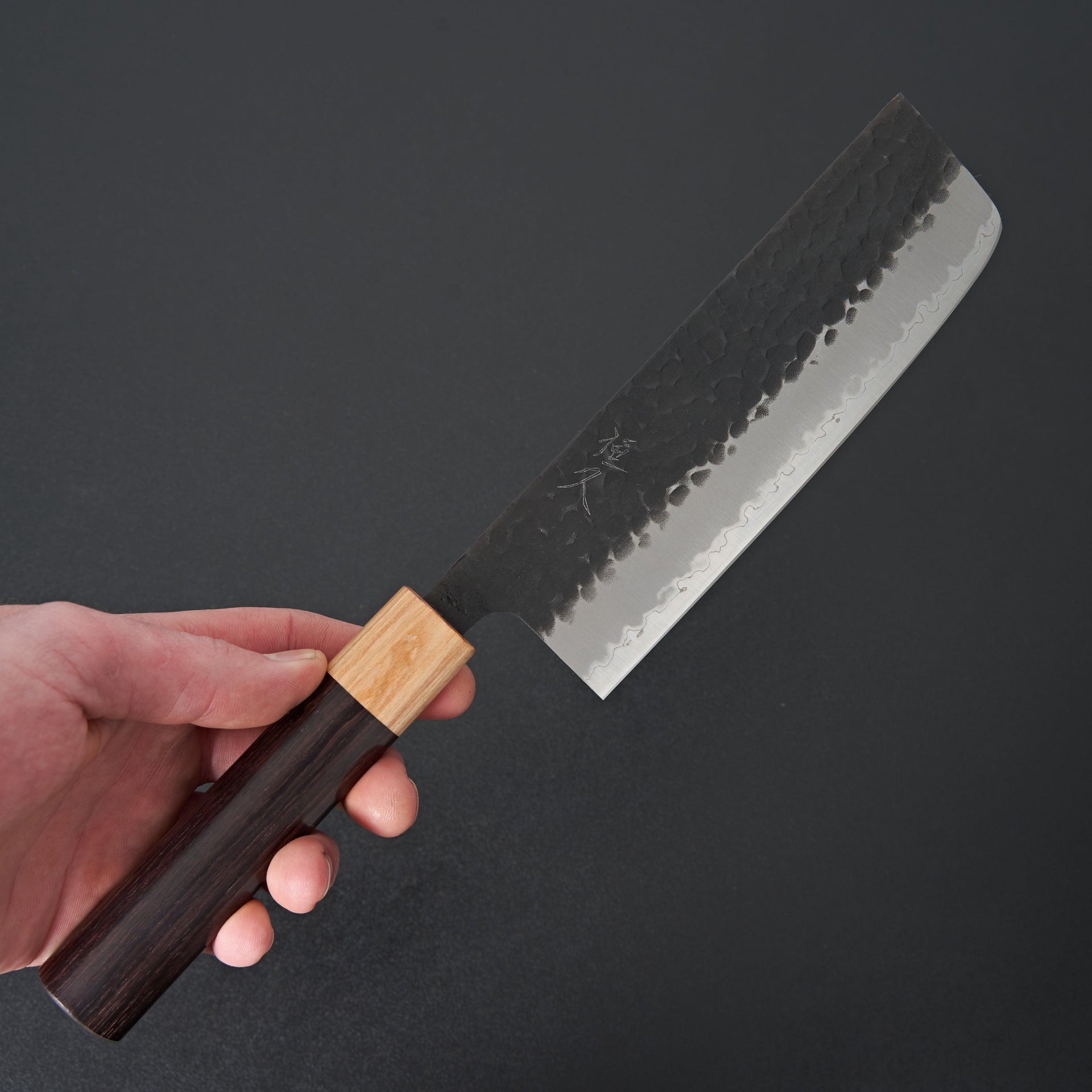 Tsunehisa AS Kurouchi Nakiri 165mm-Knife-Tsunehisa-Carbon Knife Co