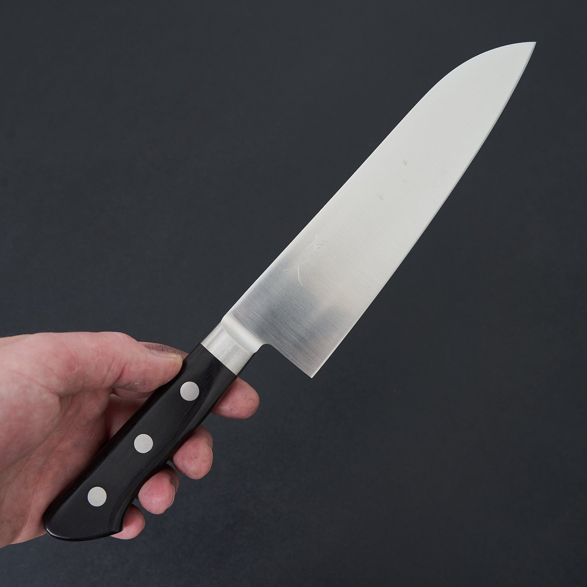 Tsunehisa AUS8 Migaki Santoku 180mm-Knife-Tsunehisa-Carbon Knife Co