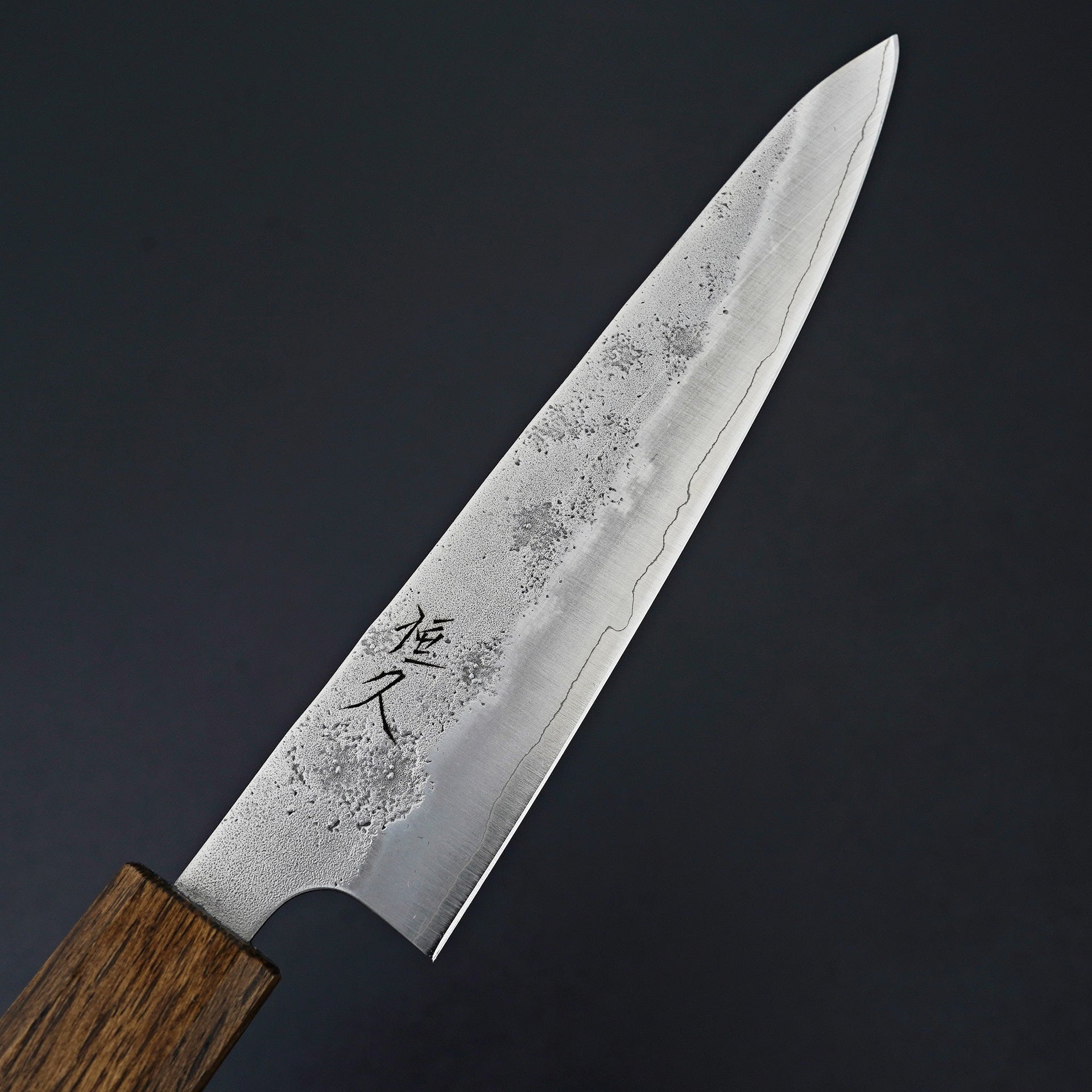Tsunehisa Ginsan Nashiji Oak Petty 135mm-Knife-Tsunehisa-Carbon Knife Co