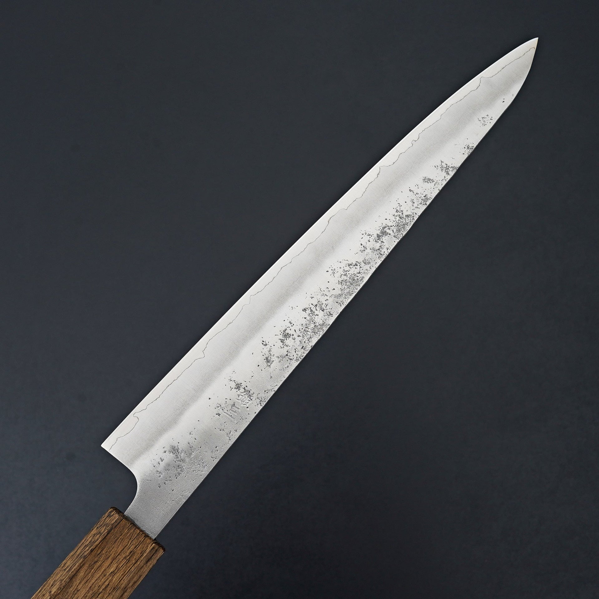 Tsunehisa Ginsan Nashiji Oak Sujihiki 240mm-Knife-Tsunehisa-Carbon Knife Co