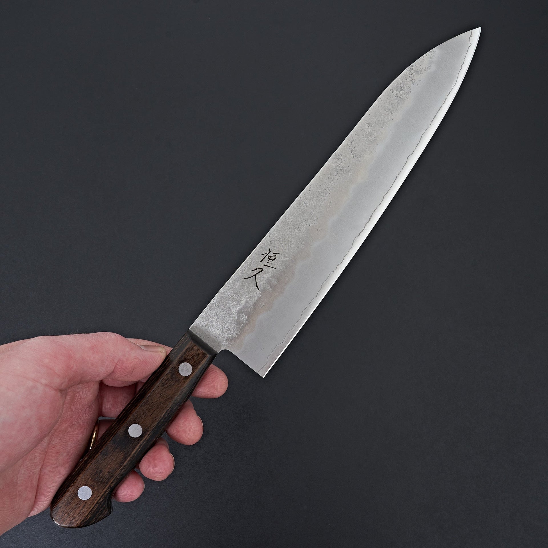 Tsunehisa Ginsan Western Nashiji Gyuto 210mm (Bolsterless)-Knife-Tsunehisa-Carbon Knife Co