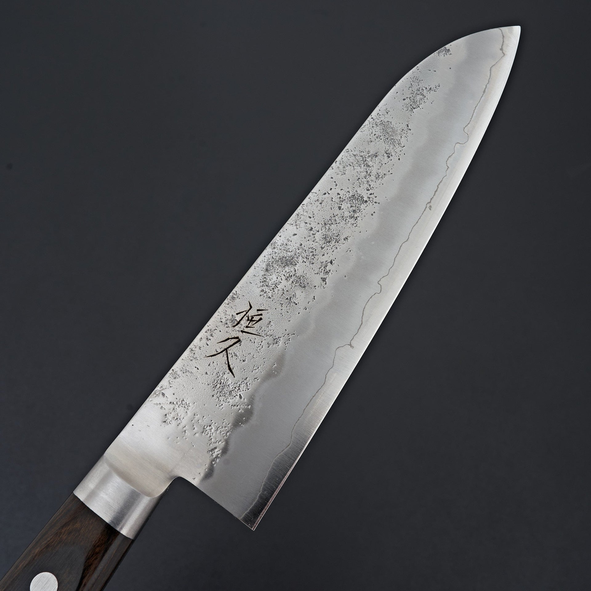 Tsunehisa Ginsan Western Nashiji Santoku 180mm-Knife-Tsunehisa-Carbon Knife Co