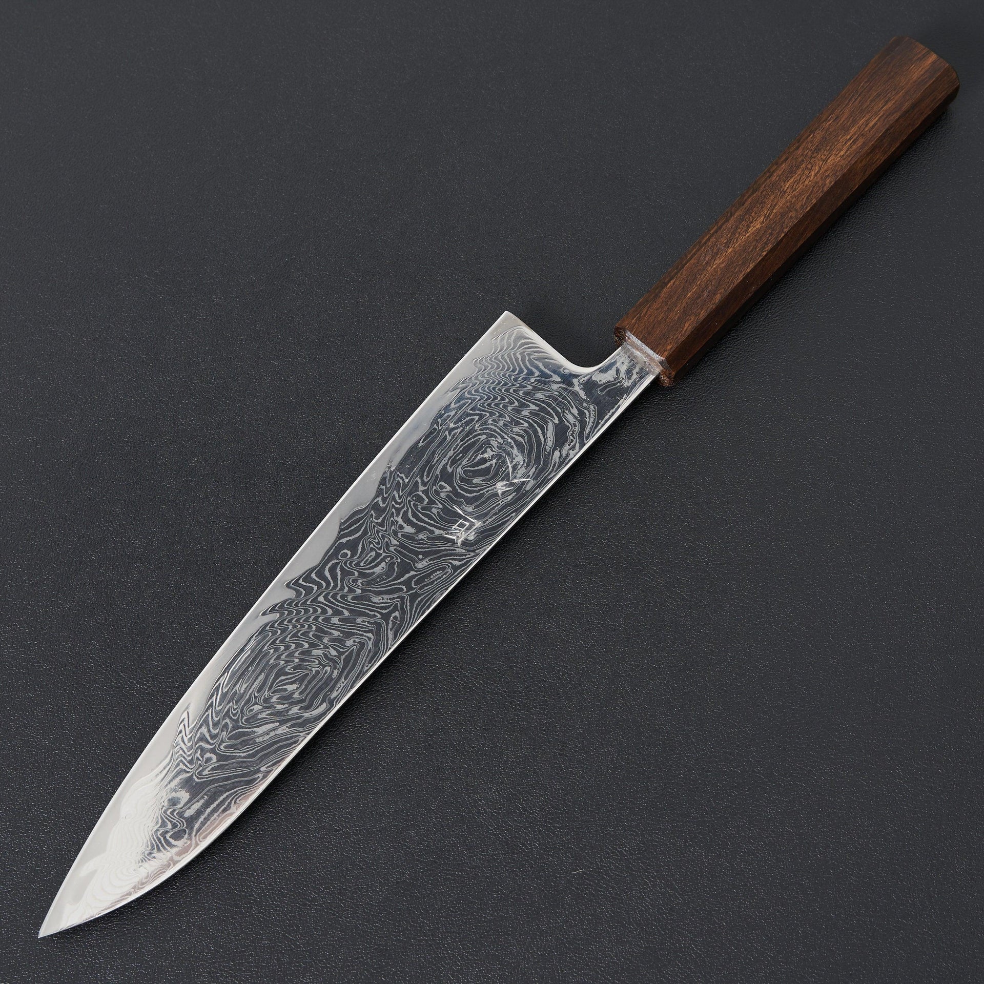 Tsunehisa Nami Damascus Gyuto 210mm-Knife-Tsunehisa-Carbon Knife Co