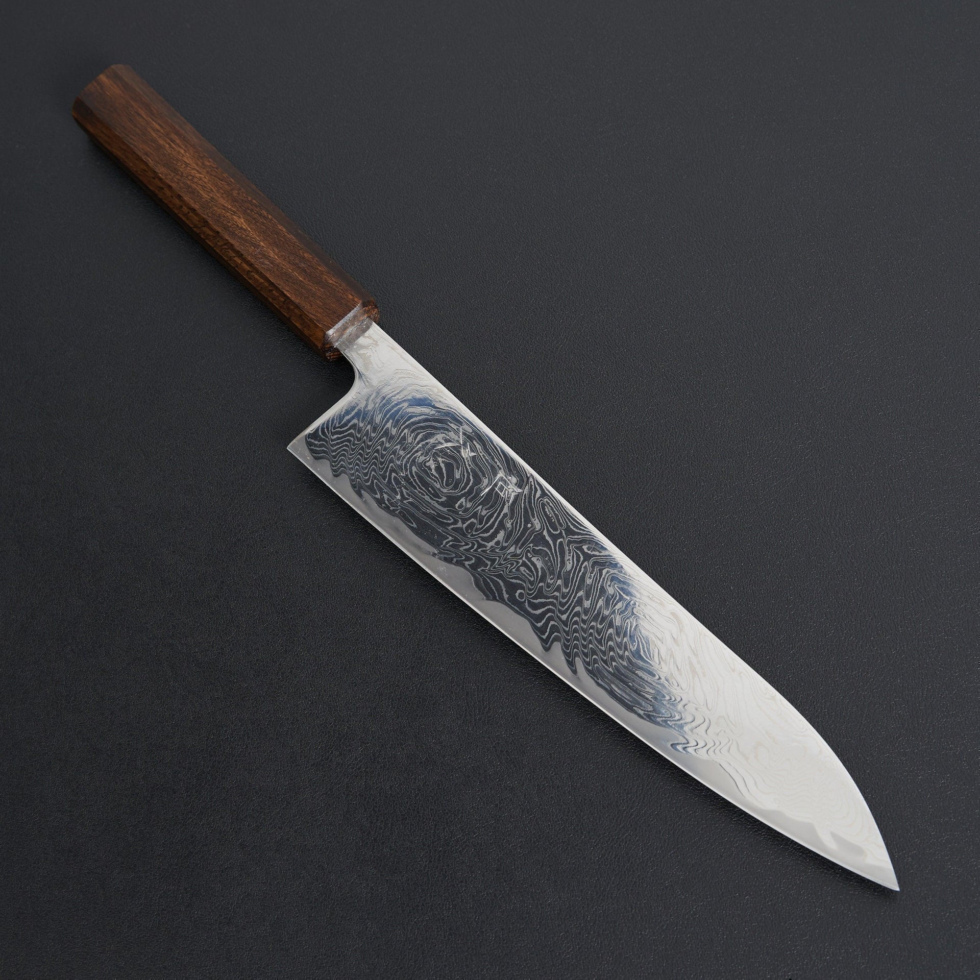 Tsunehisa Nami Damascus Gyuto 210mm-Knife-Tsunehisa-Carbon Knife Co