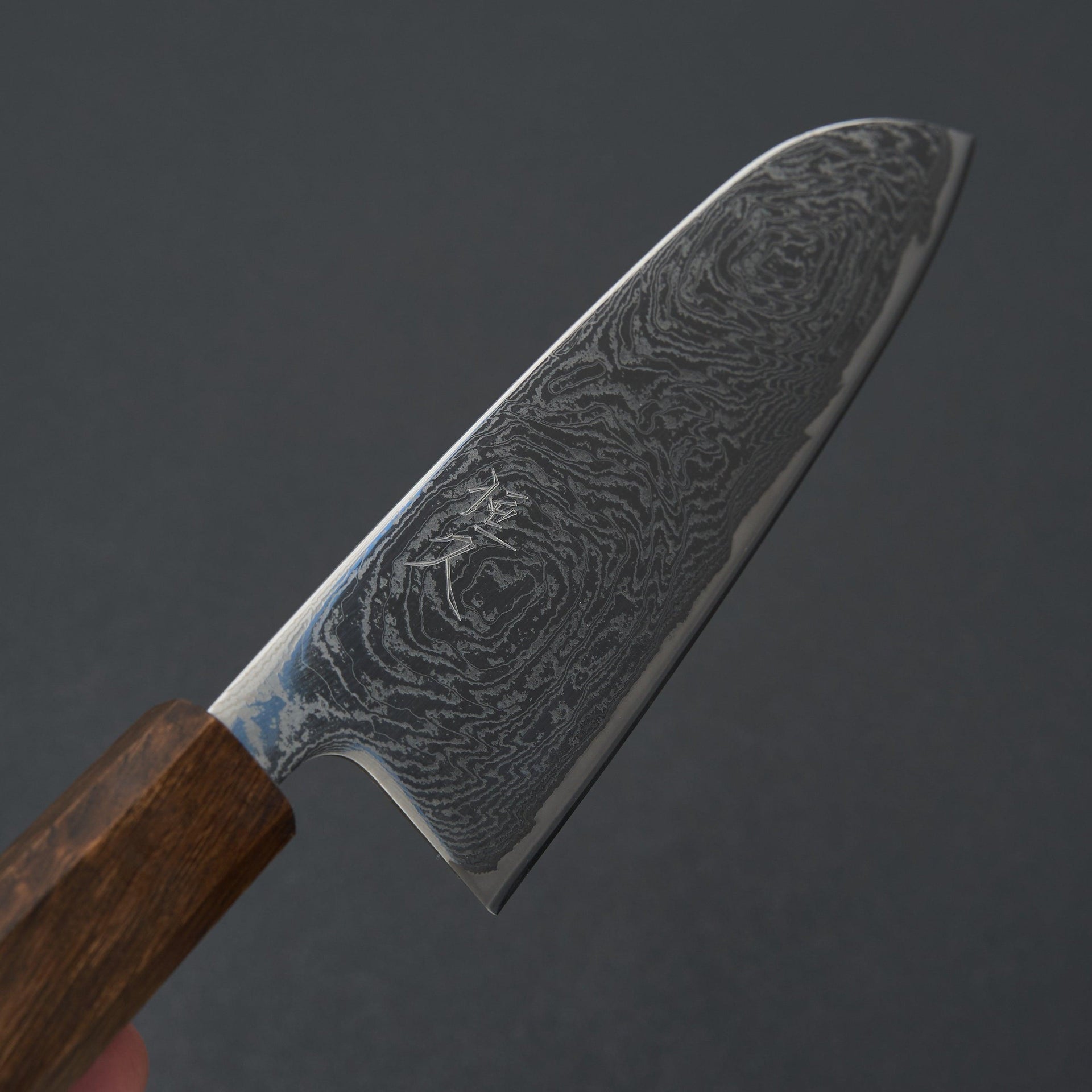 Tsunehisa Nami Damascus Santoku-Knife-Tsunehisa-Carbon Knife Co