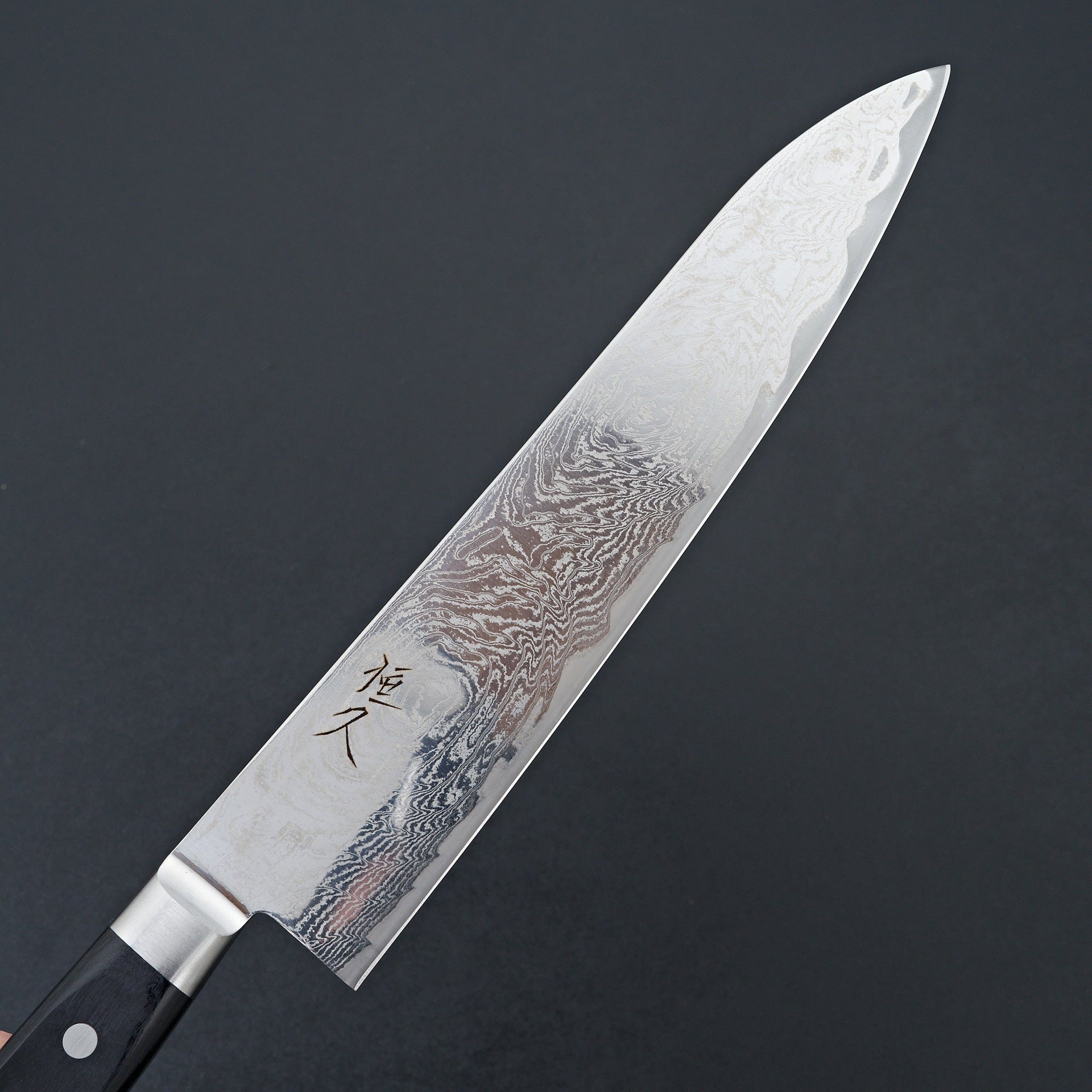 Tsunehisa Nami Damascus Western Gyuto 240mm-Knife-Tsunehisa-Carbon Knife Co