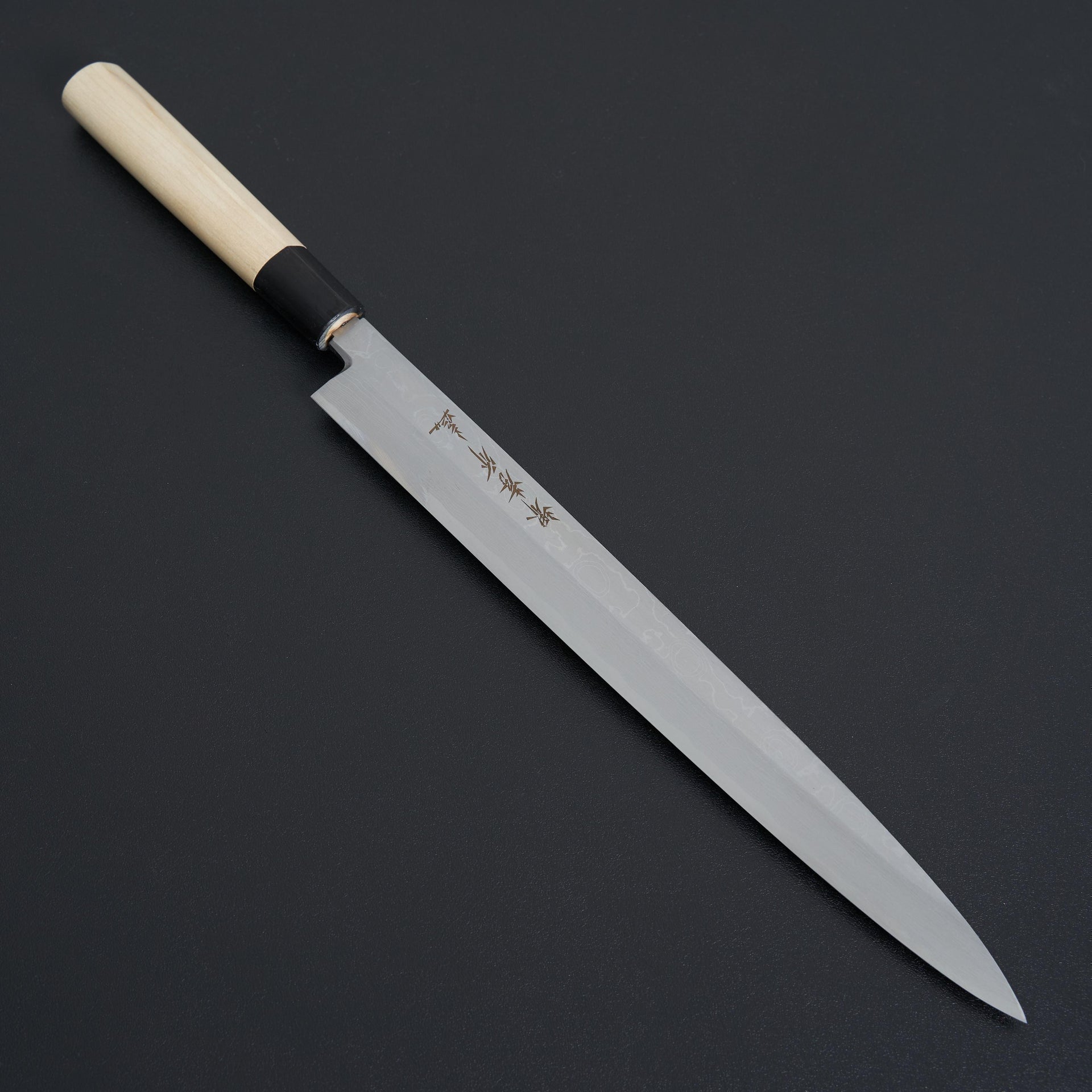 Uzushio Damascus White Steel #2 Yanagiba 300mm-Knife-Sakai Takayuki-Carbon Knife Co