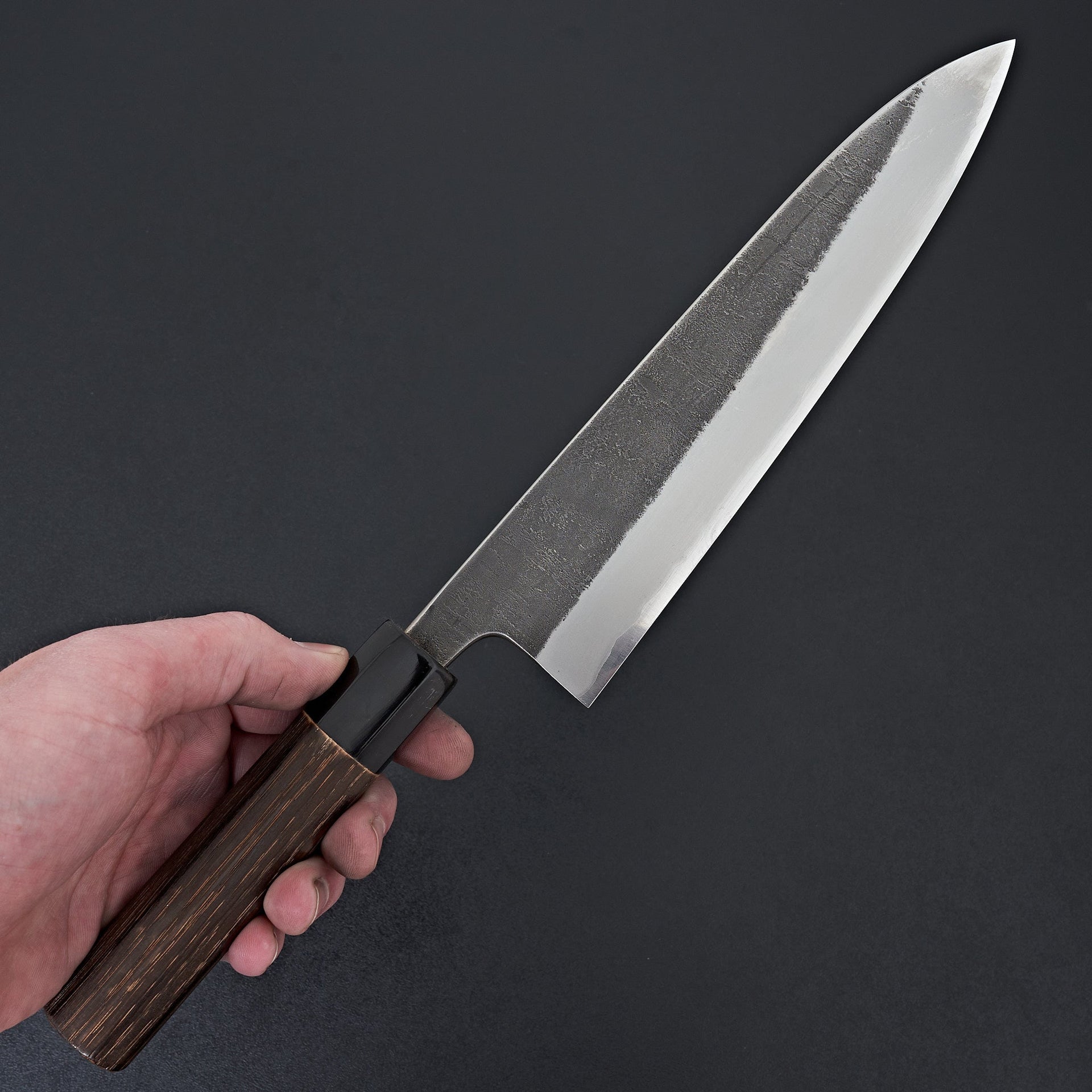 Wakui Nashiji White #2 Gyuto 210mm-Knife-Wakui-Carbon Knife Co