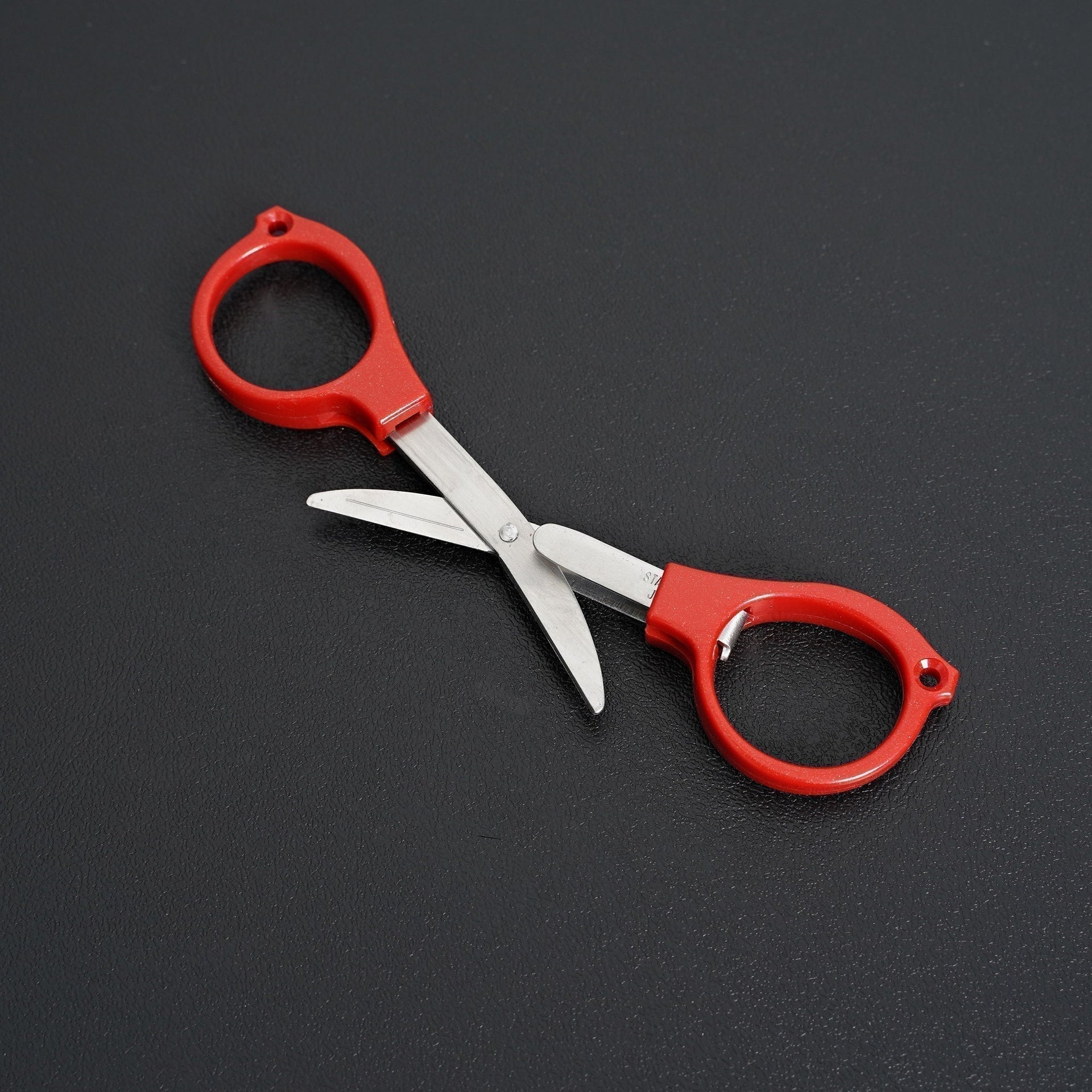 Yoshida Megane Folding Shears (Red)-Accessories-Hitohira-Carbon Knife Co