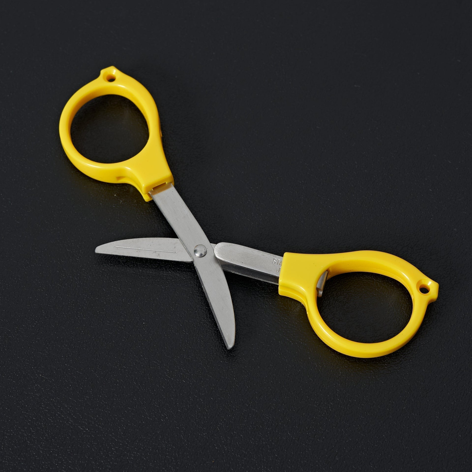 Yoshida Megane Folding Shears (Yellow)-Accessories-Hitohira-Carbon Knife Co