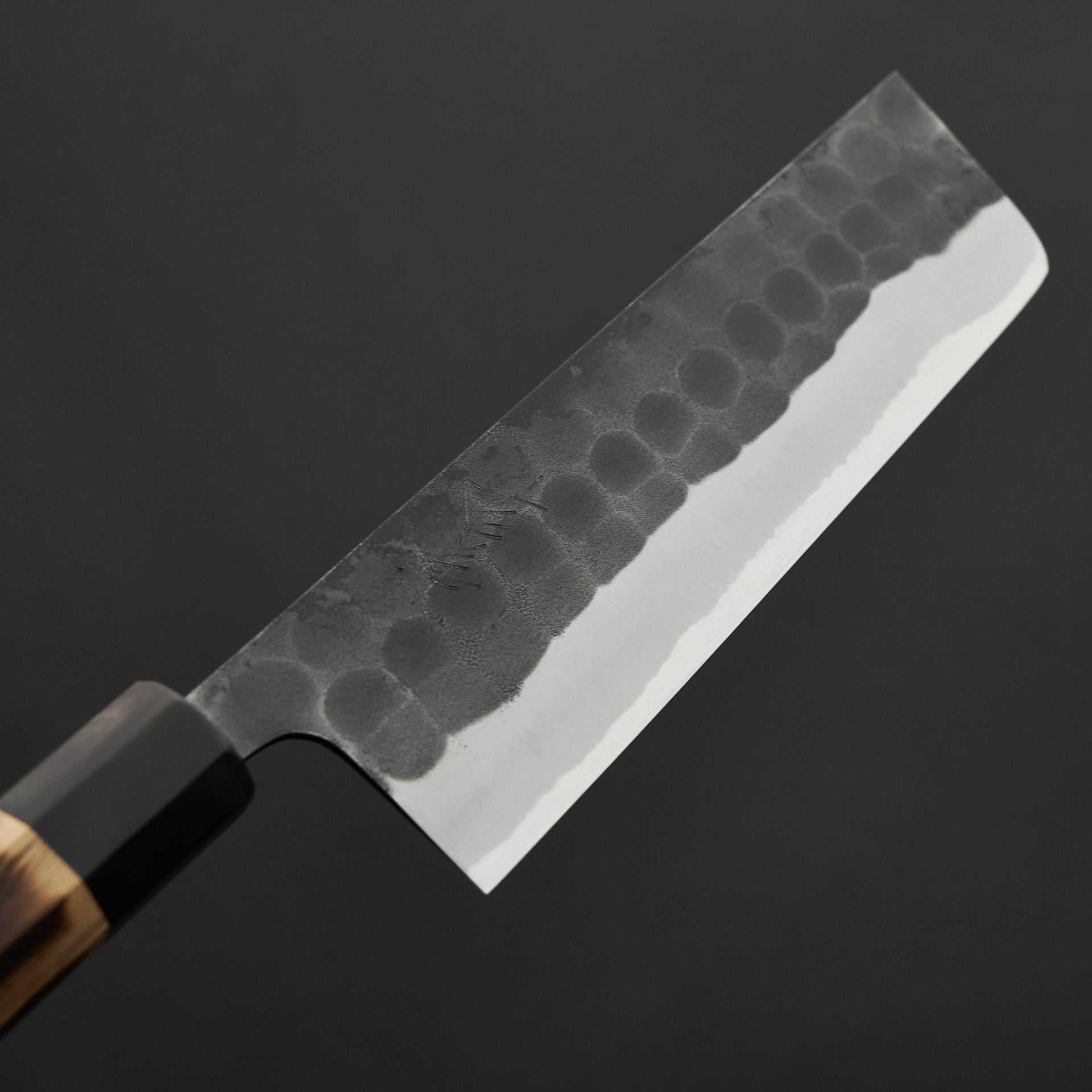 Yoshikane Kurouchi Tsuchime White #2 Nakiri 165mm-Knife-Yoshikane-Carbon Knife Co
