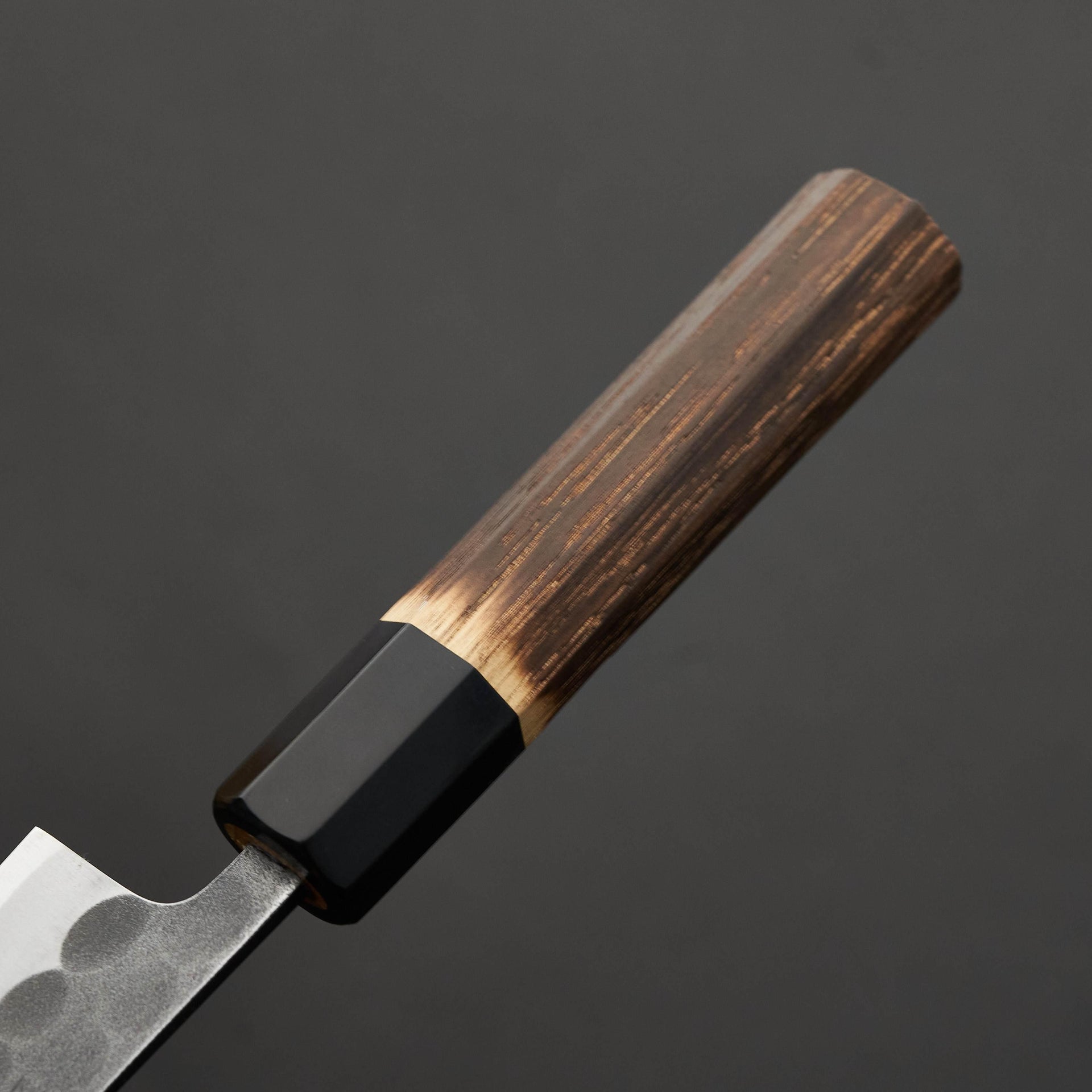 Yoshikane Kurouchi Tsuchime White #2 Petty 150mm Chestnut Handle-Knife-Yoshikane-Carbon Knife Co