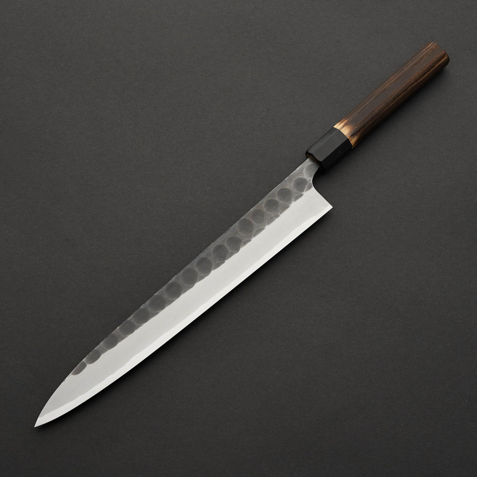 Yoshikane Kurouchi Tsuchime White #2 Sujihiki 270mm-Knife-Yoshikane-Carbon Knife Co