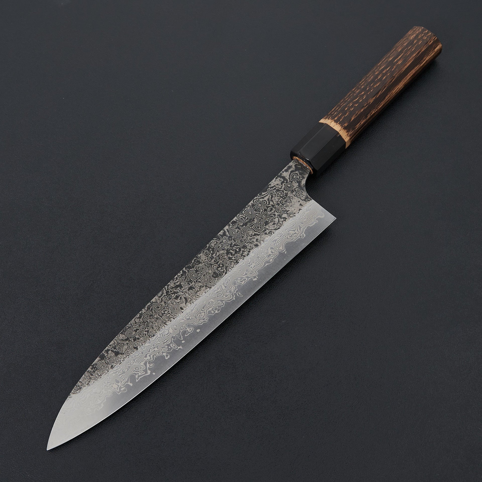 Yoshikane SLD Black Damascus Gyuto 240mm-Knife-Yoshikane-Carbon Knife Co