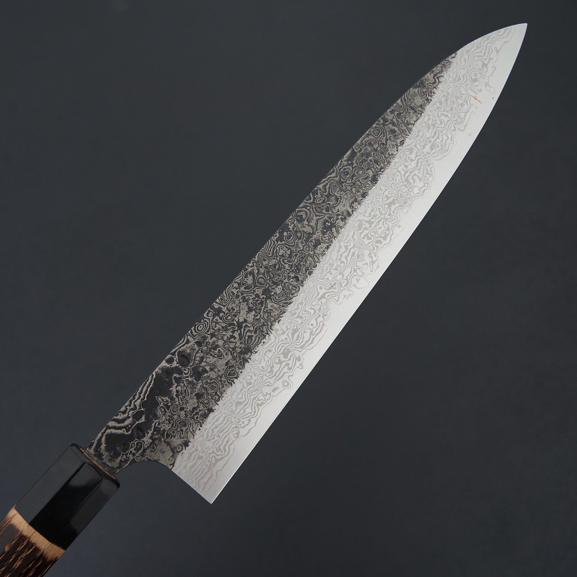 Yoshikane SLD Black Damascus Gyuto 240mm-Knife-Yoshikane-Carbon Knife Co