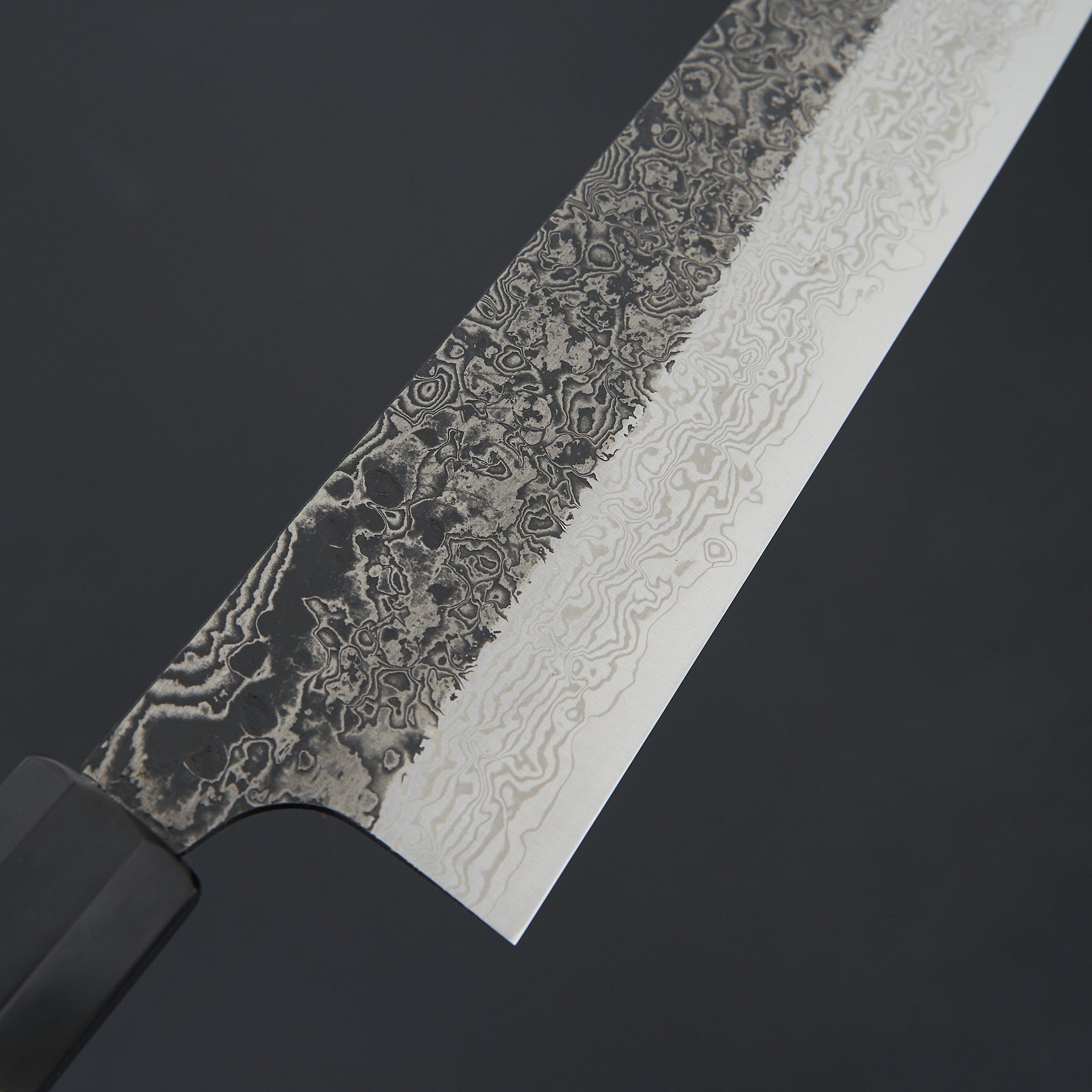 Yoshikane SLD Black Damascus Gyuto 240mm-Knife-Yoshikane-Carbon Knife Co
