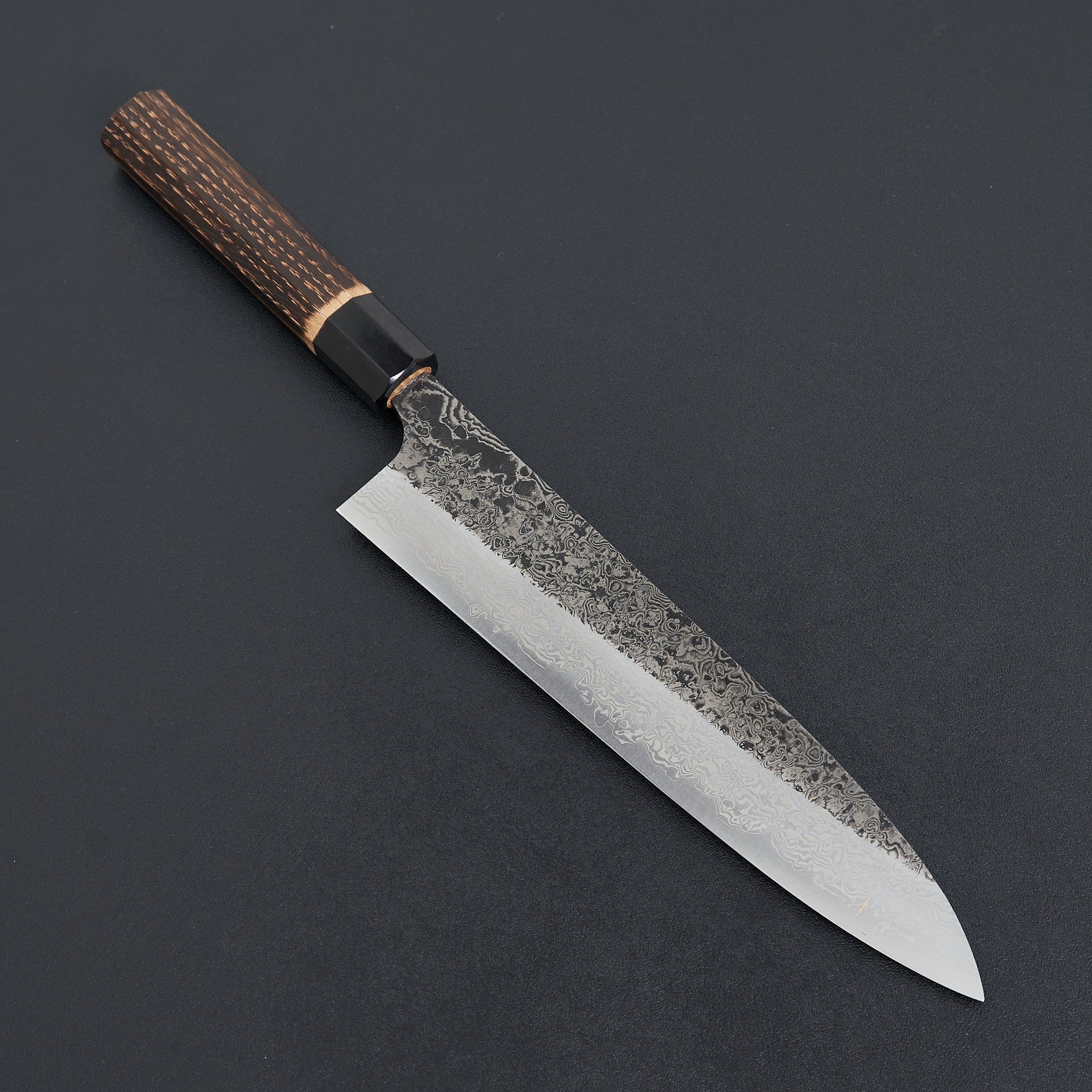 Yoshikane SLD Black Damascus Gyuto 240mm-Knife-Yoshikane-Carbon Knife Co