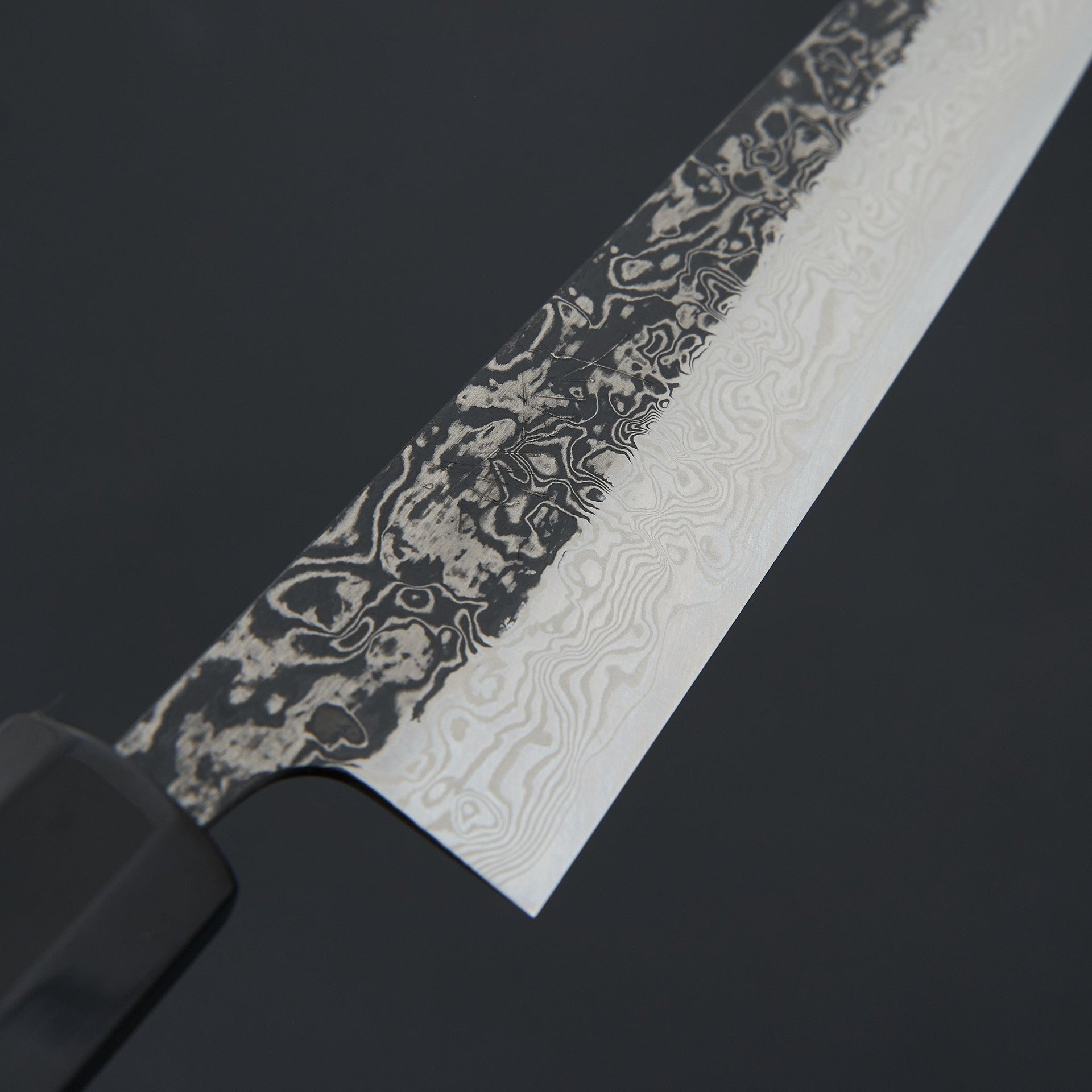 Yoshikane SLD Black Damascus Petty 150mm-Knife-Yoshikane-Carbon Knife Co