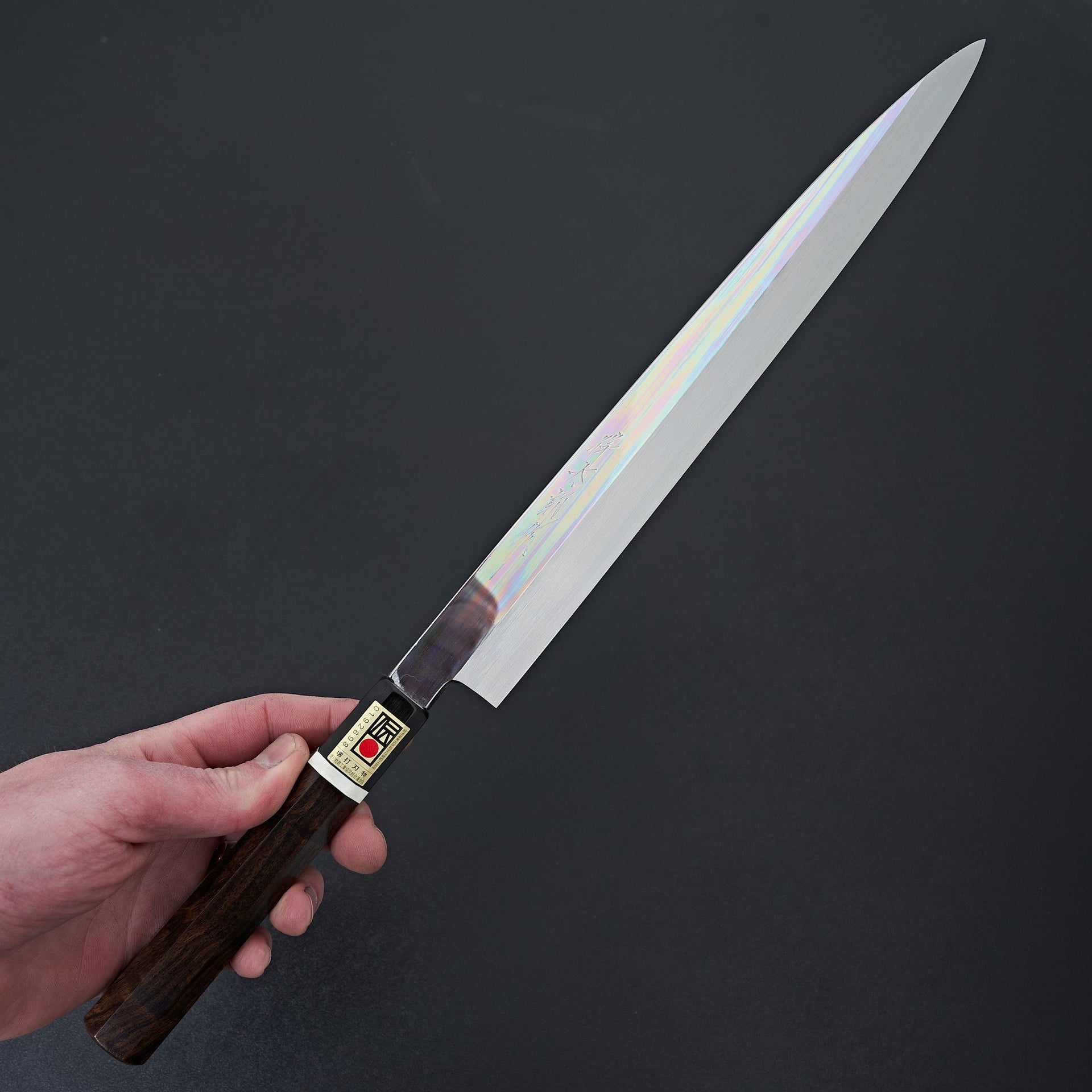 Yoshikazu Ikeda Mizu Honyaki Blue#2 Yanagiba 300mm-Knife-Yoshikazu Ikeda-Carbon Knife Co