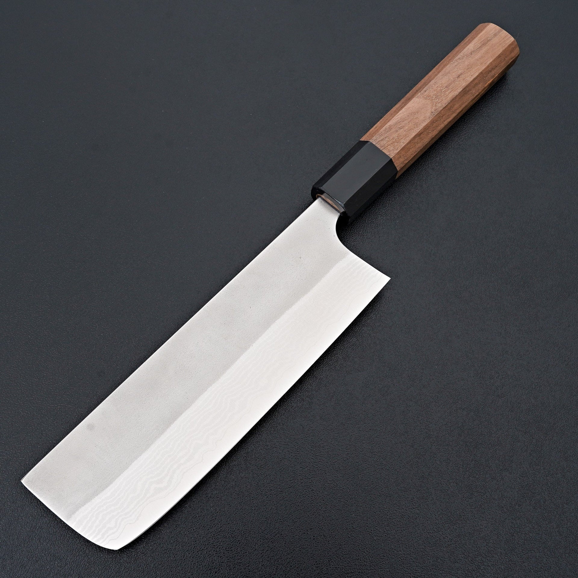 Yoshimi Kato VG10 Nashiji Nakiri 165mm-Yoshimi Kato-Carbon Knife Co