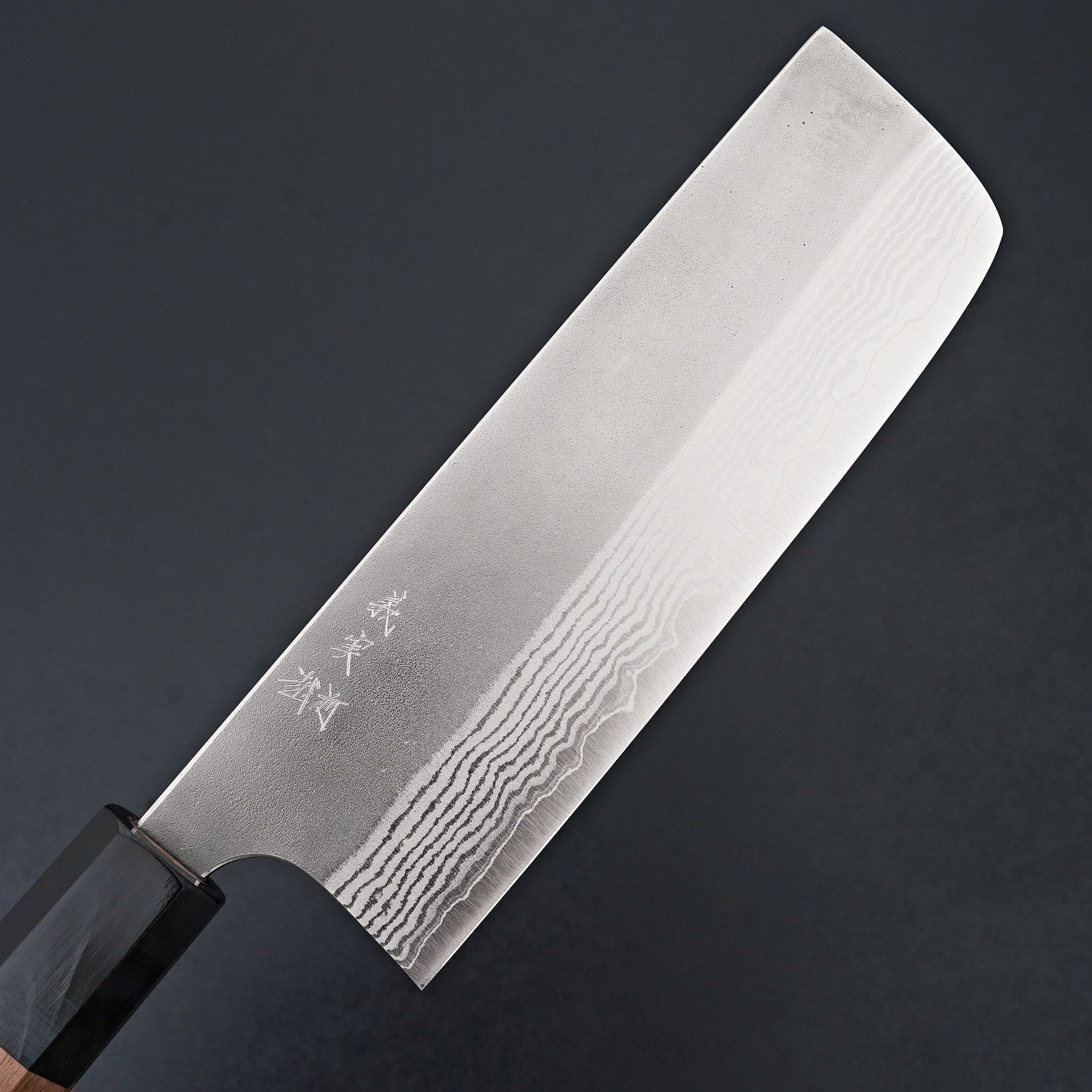 Yoshimi Kato VG10 Nashiji Nakiri 165mm-Yoshimi Kato-Carbon Knife Co