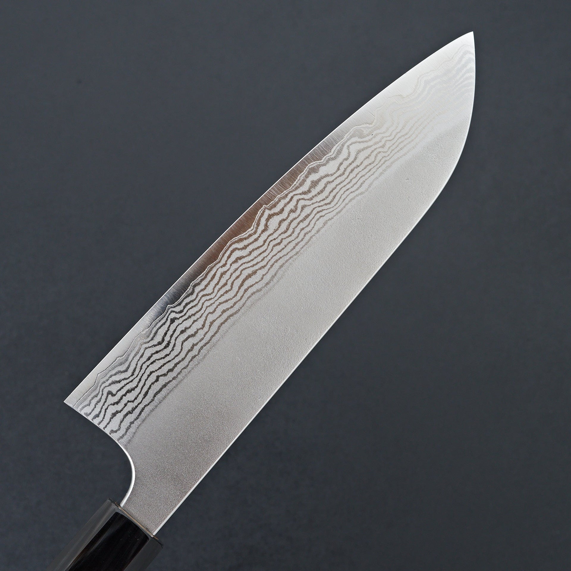 Yoshimi Kato VG10 Nashiji Santoku 165mm-Yoshimi Kato-Carbon Knife Co
