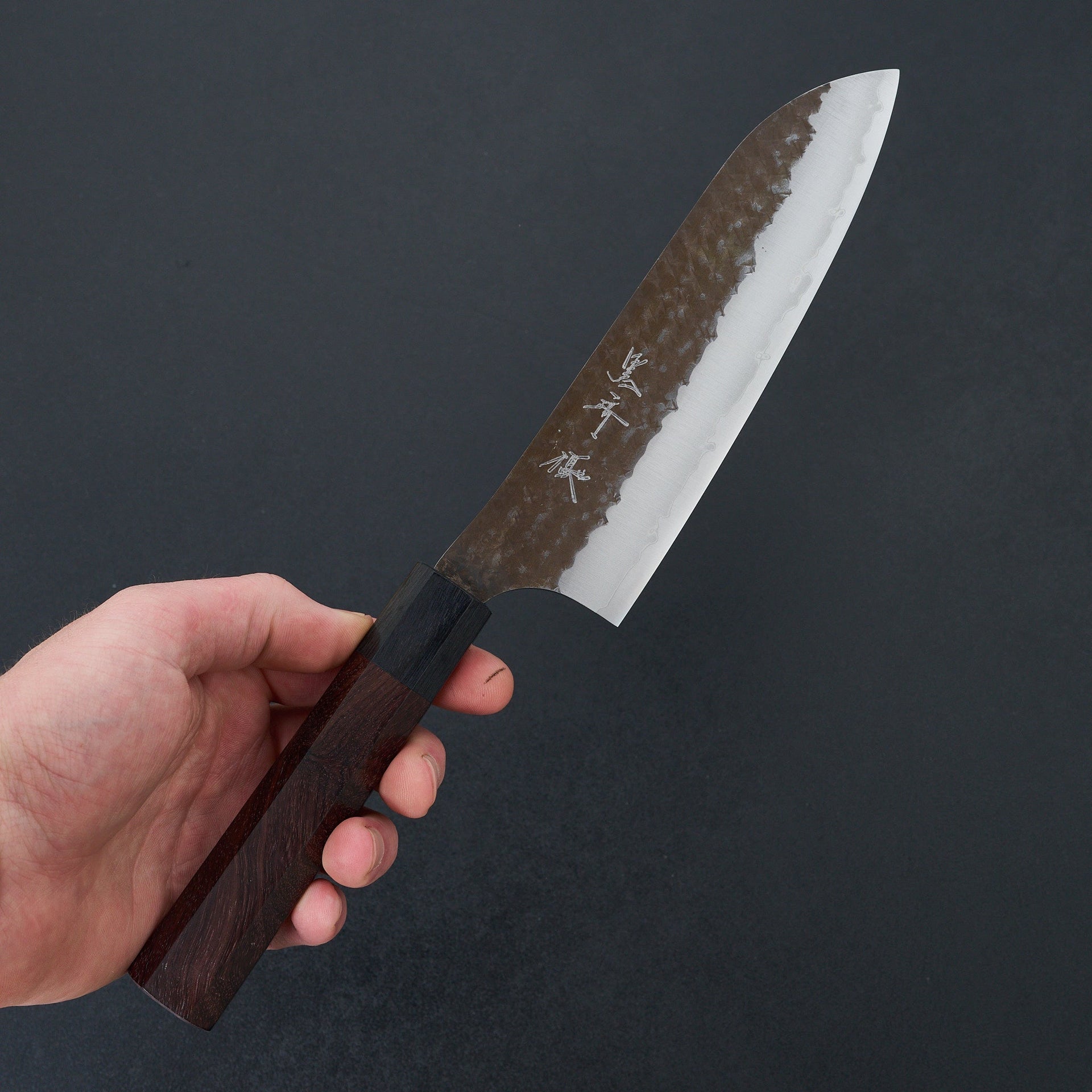 Yu Kurosaki Kokusen AS Santoku 165mm-Knife-Yu Kurosaki-Carbon Knife Co