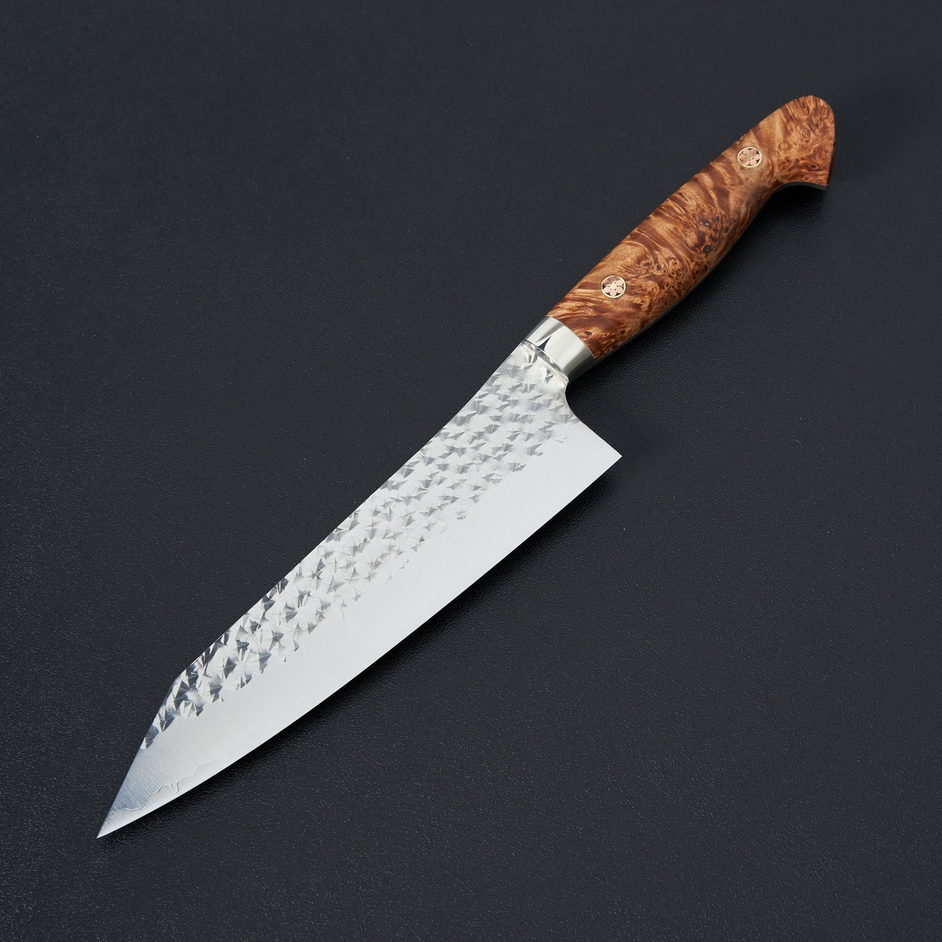 Yu Kurosaki R2 Senko Gyuto 180mm Western Maple Burl-Knife-Yu Kurosaki-Carbon Knife Co