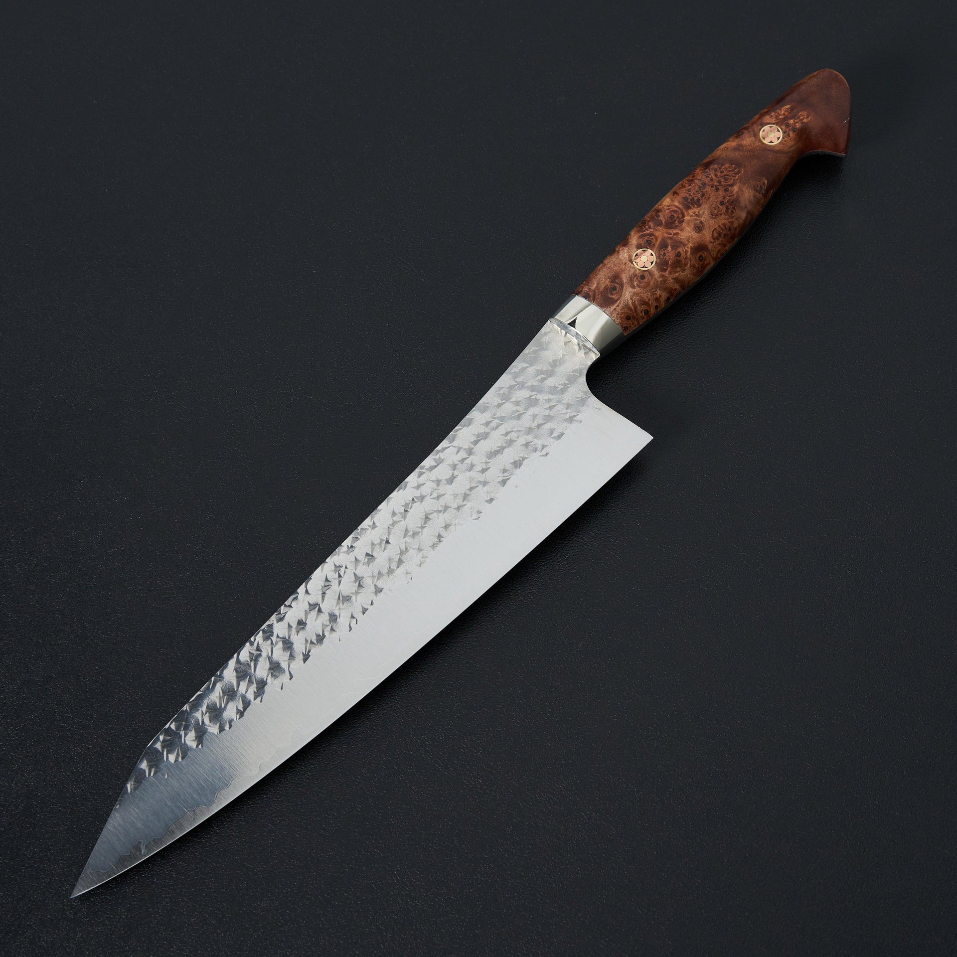 Yu Kurosaki R2 Senko Gyuto 210mm Western Maple Burl-Knife-Yu Kurosaki-Carbon Knife Co