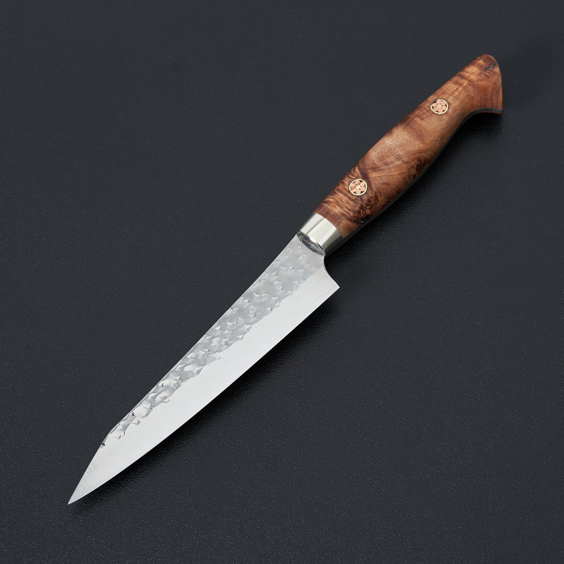 Yu Kurosaki R2 Senko Petty 130mm Western Maple Burl-Knife-Yu Kurosaki-Carbon Knife Co