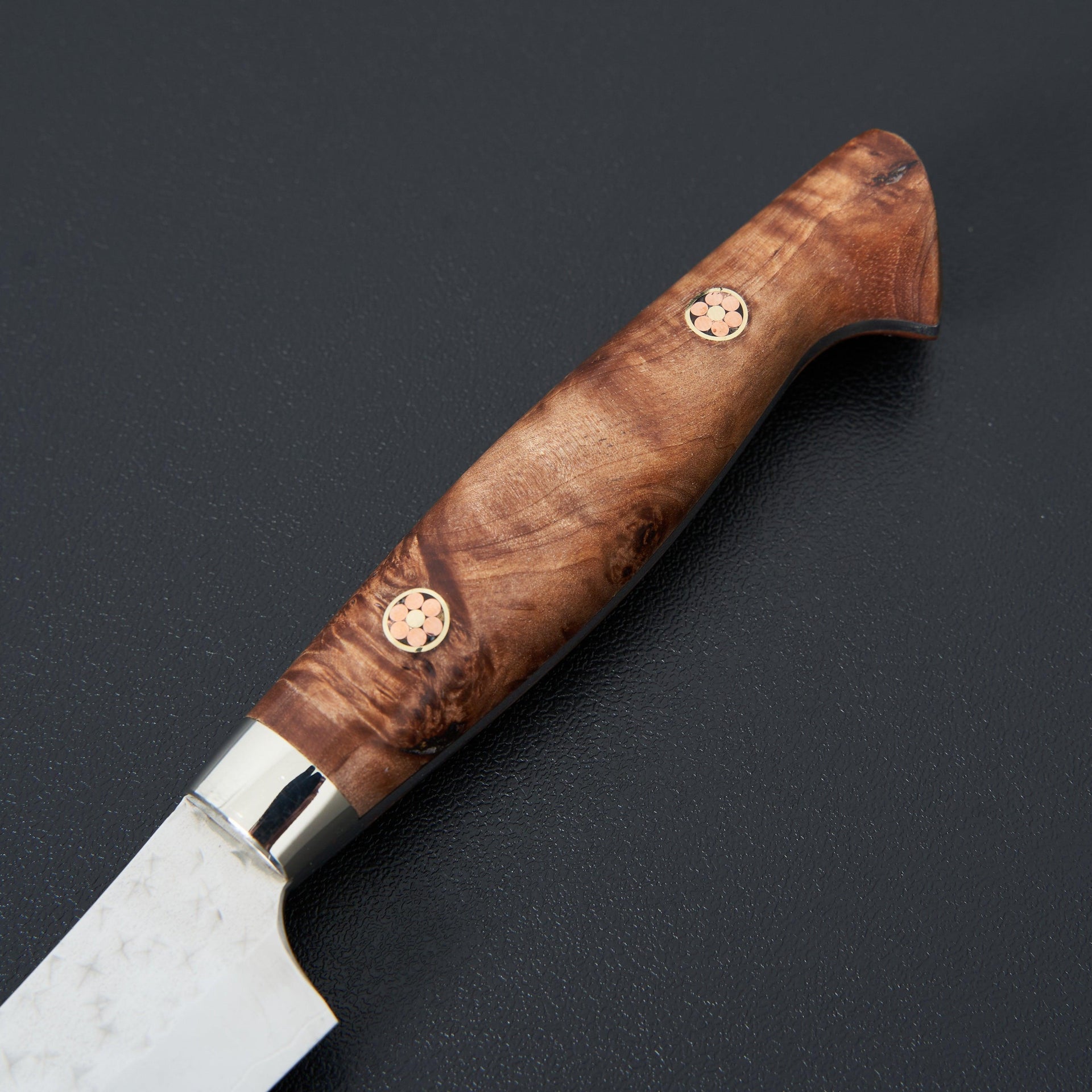 Yu Kurosaki R2 Senko Petty 130mm Western Maple Burl-Knife-Yu Kurosaki-Carbon Knife Co